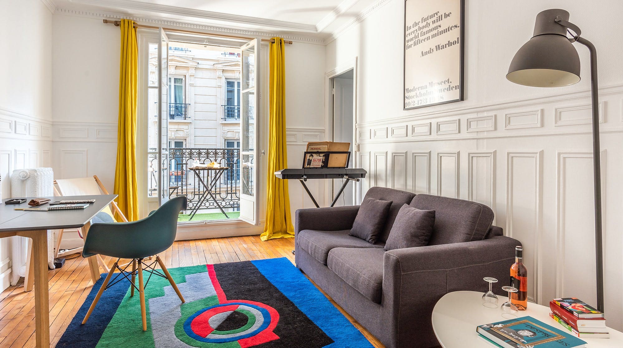 Château Brassens Issy: Charming 2-Bedroom Apartment with Air-Con in Issy-Les-Moulineaux