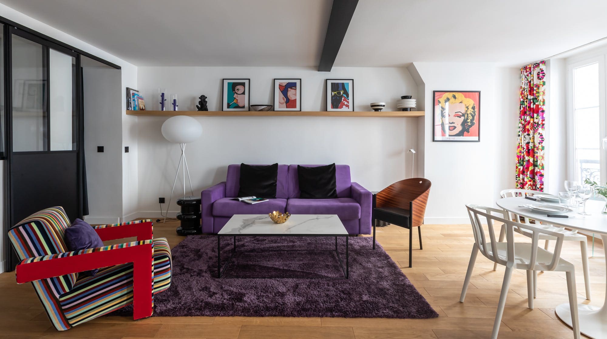 Villa Safran RuedesRosiers Le Marais: Charming 2-Bedroom Family-Friendly Apartment Rental Le Marais Paris