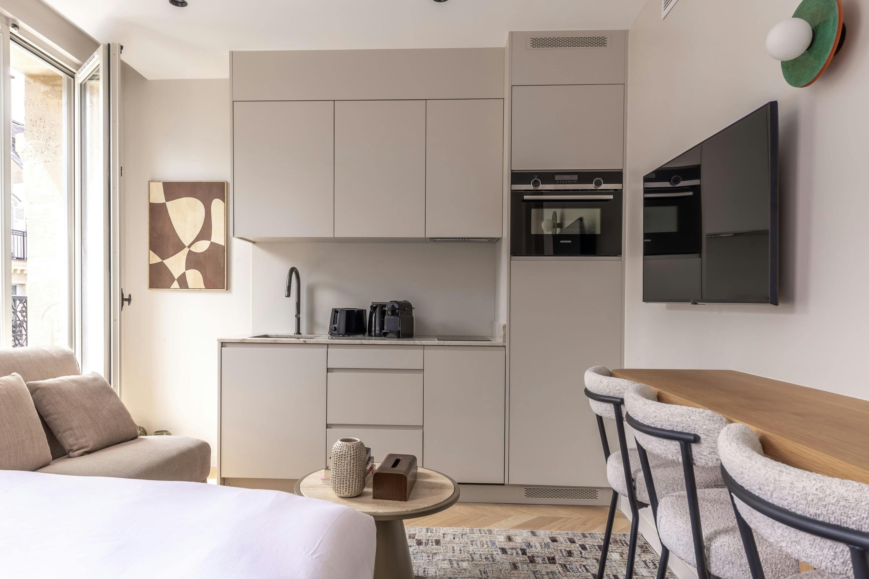 Château Enclos Montorgueil Montorgueil – Les Halles: Chic 1-Bedroom Apartment with Air Conditioning in Montorgueil Les Halles, Paris