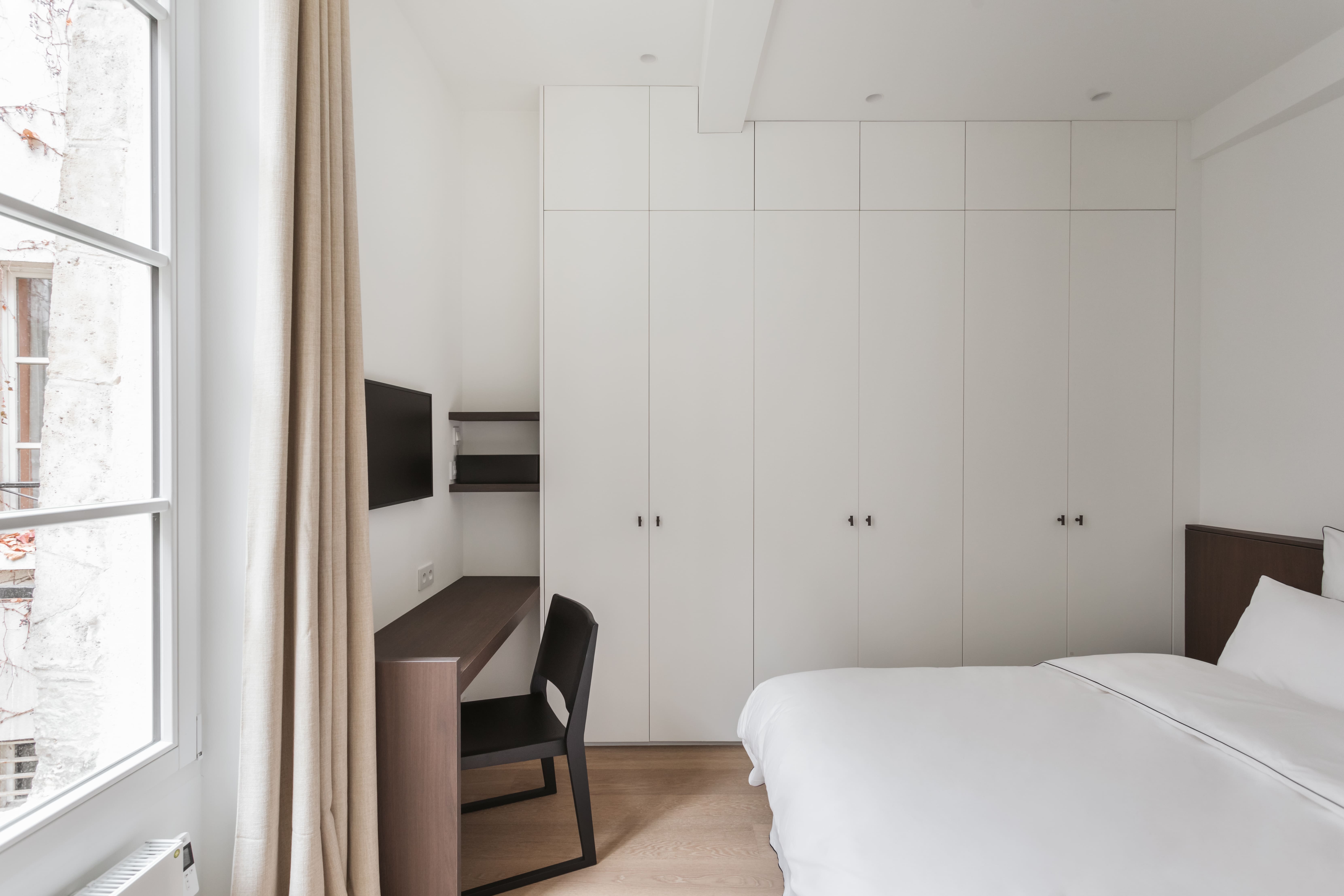 Château Enfants Le Marais Le Marais 7: Chic 1-Bedroom Apartment Rental with Air Conditioning in Le Marais, Paris