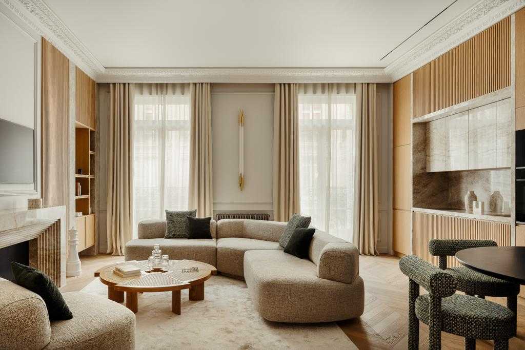 Villa Nacré Ternes Arc de Triomphe – Champs-Élysées-748749: Luxury 4-Bedroom Villa with Elegant Decor, Arc de Triomphe – Champs-Élysées