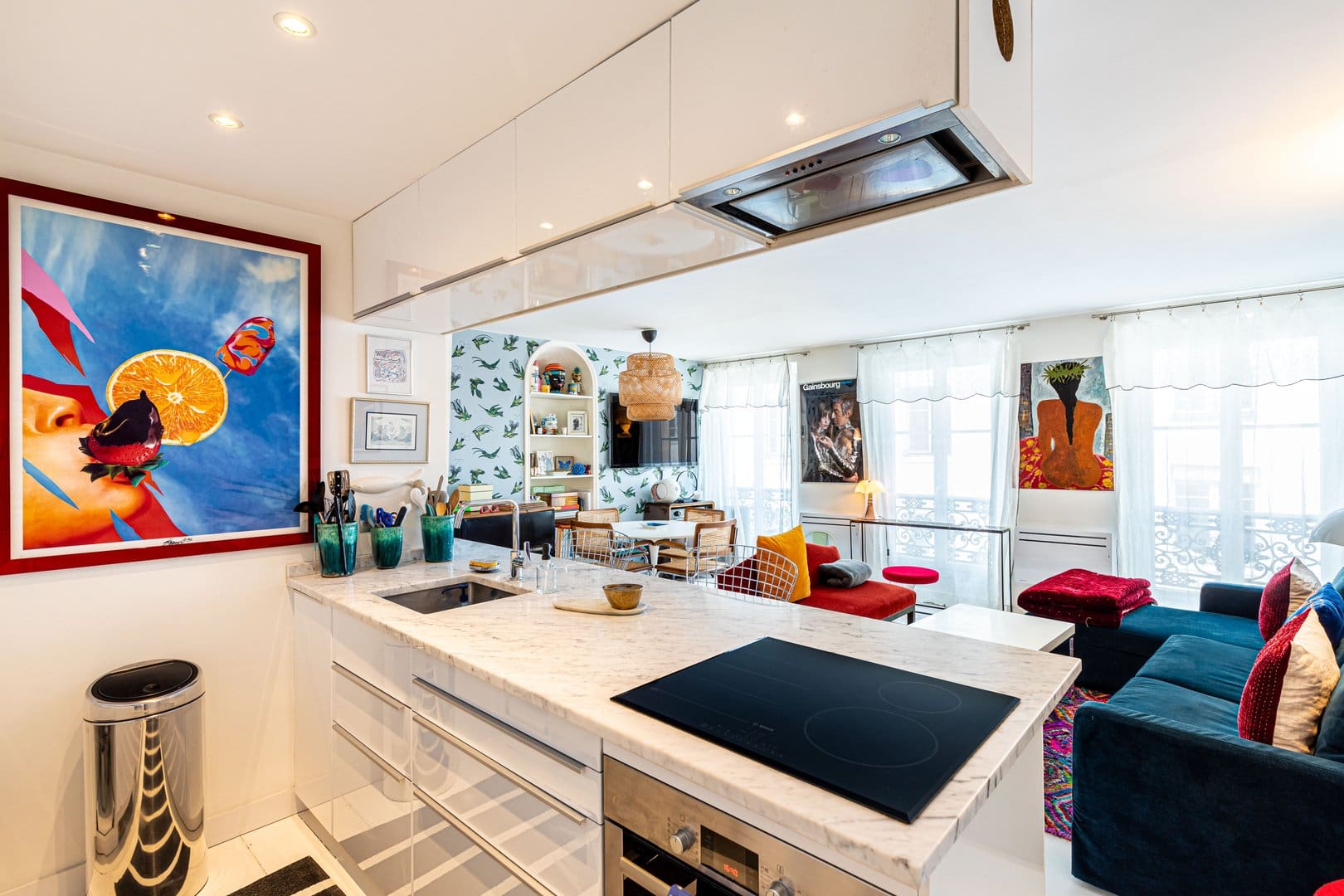 Château Grange Montorgueil: Charming 2-Bedroom Family-Friendly Apartment Rental Montorgueil Les Halles Paris