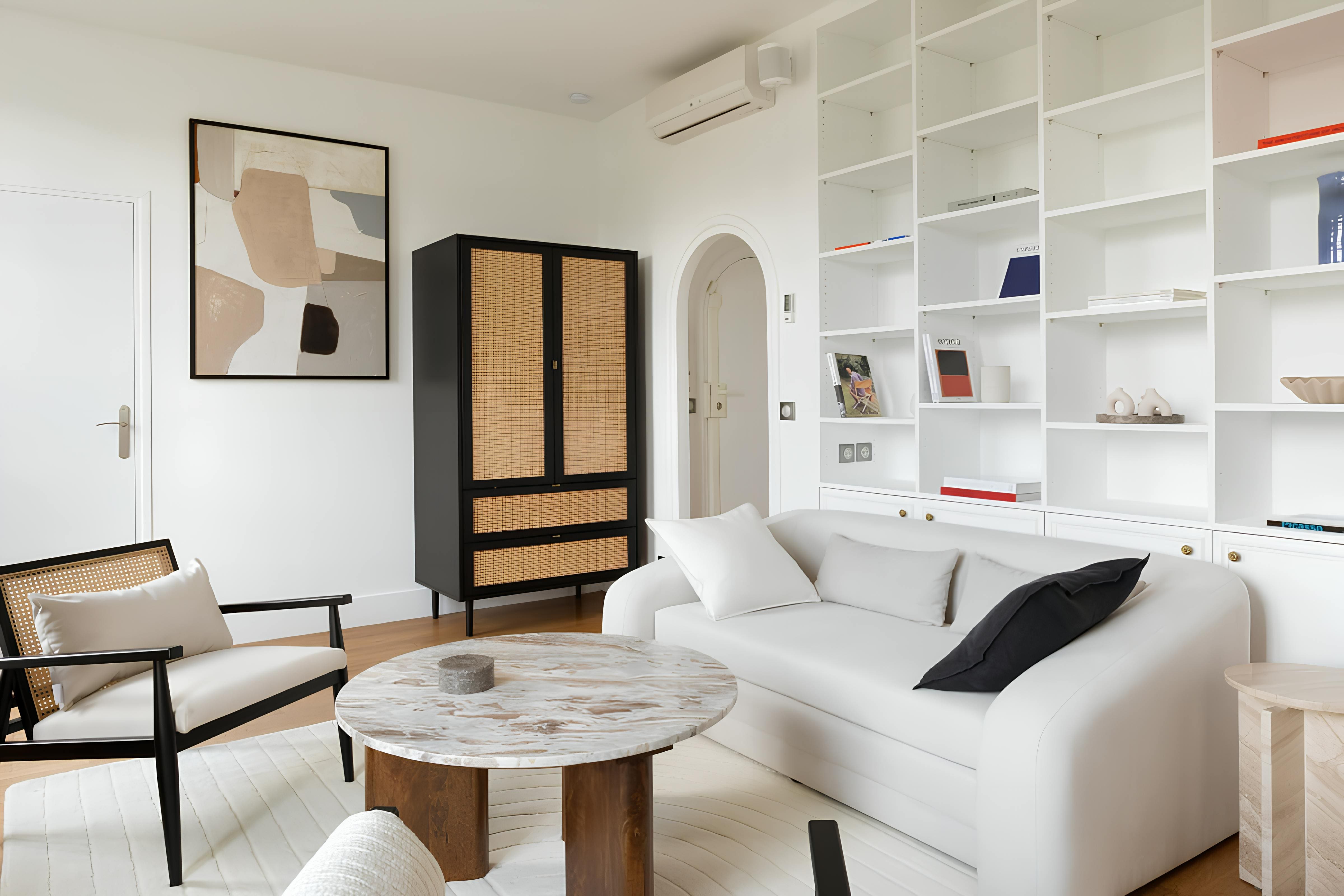 Villa Crépuscule Saint-Michel Île de la Cité: Charming 1-Bedroom Apartment Rental with Air-Con in Île de la Cité, Paris