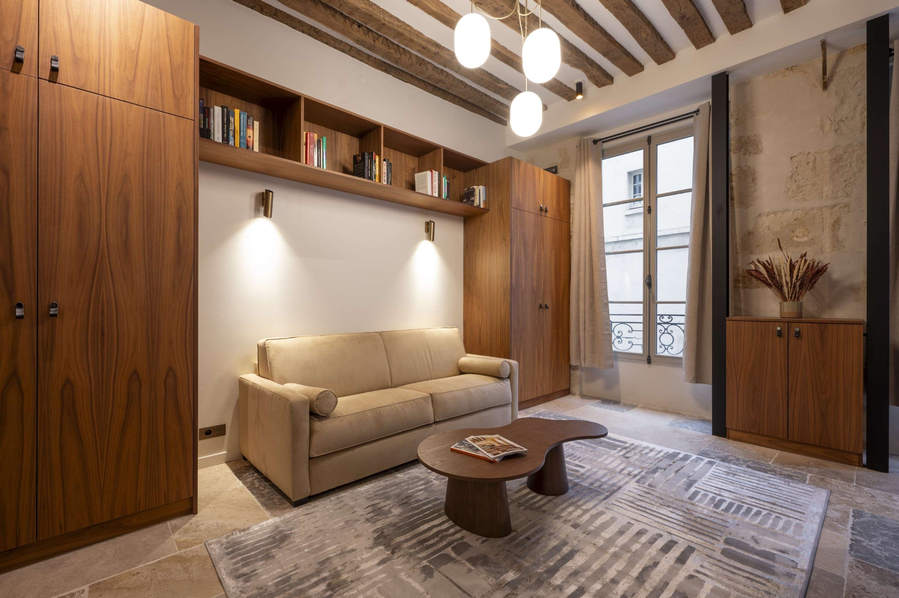 Villa Crépuscule Vallon Paris: Chic 1-Bedroom Apartment Rental Paris with Air Conditioning and Family-Friendly Comfort