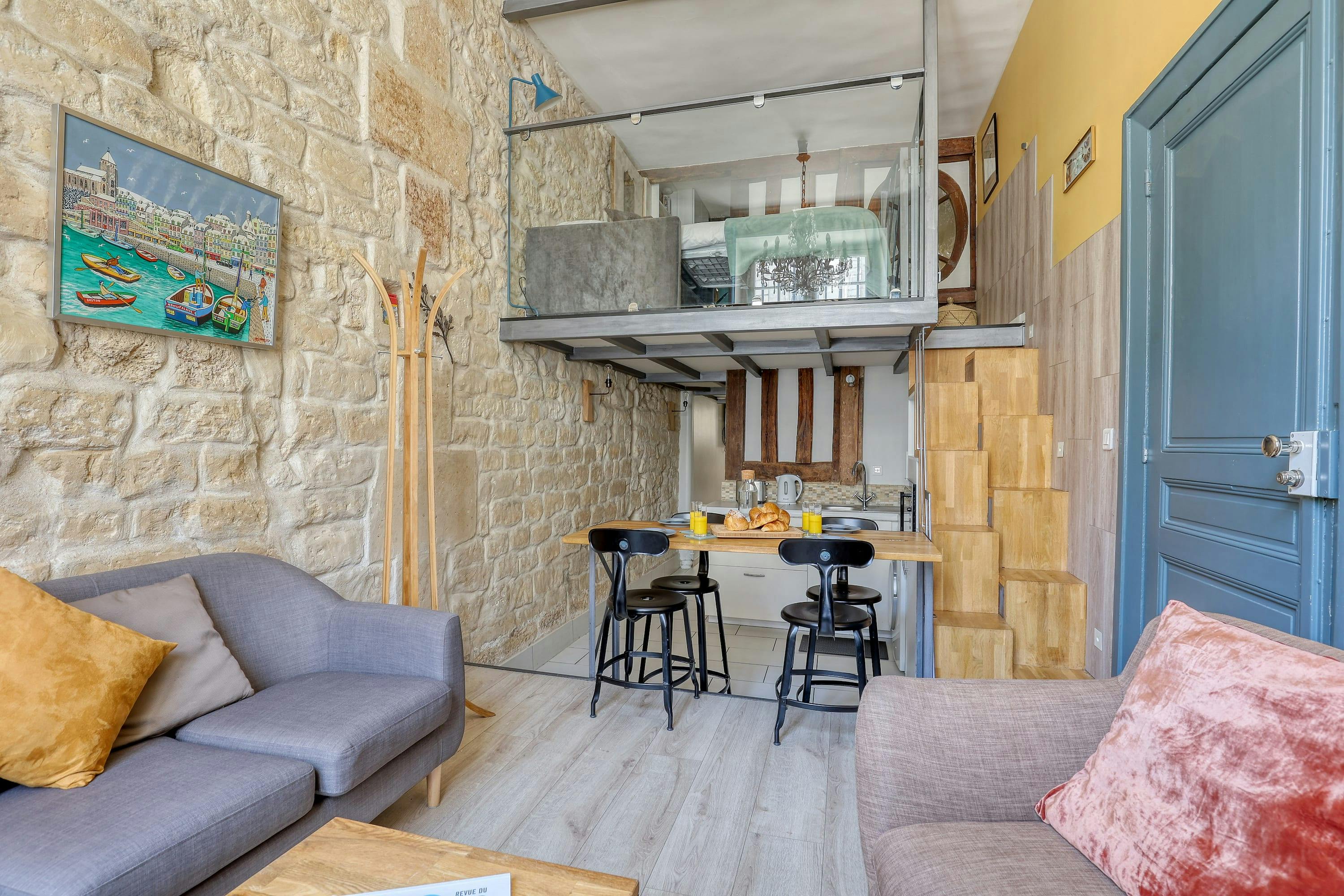 Villa Safran Luxembourg Saint Germain des Prés – Odéon: Charming 1-Bedroom Apartment Rental with Family Features in Saint Germain des Prés