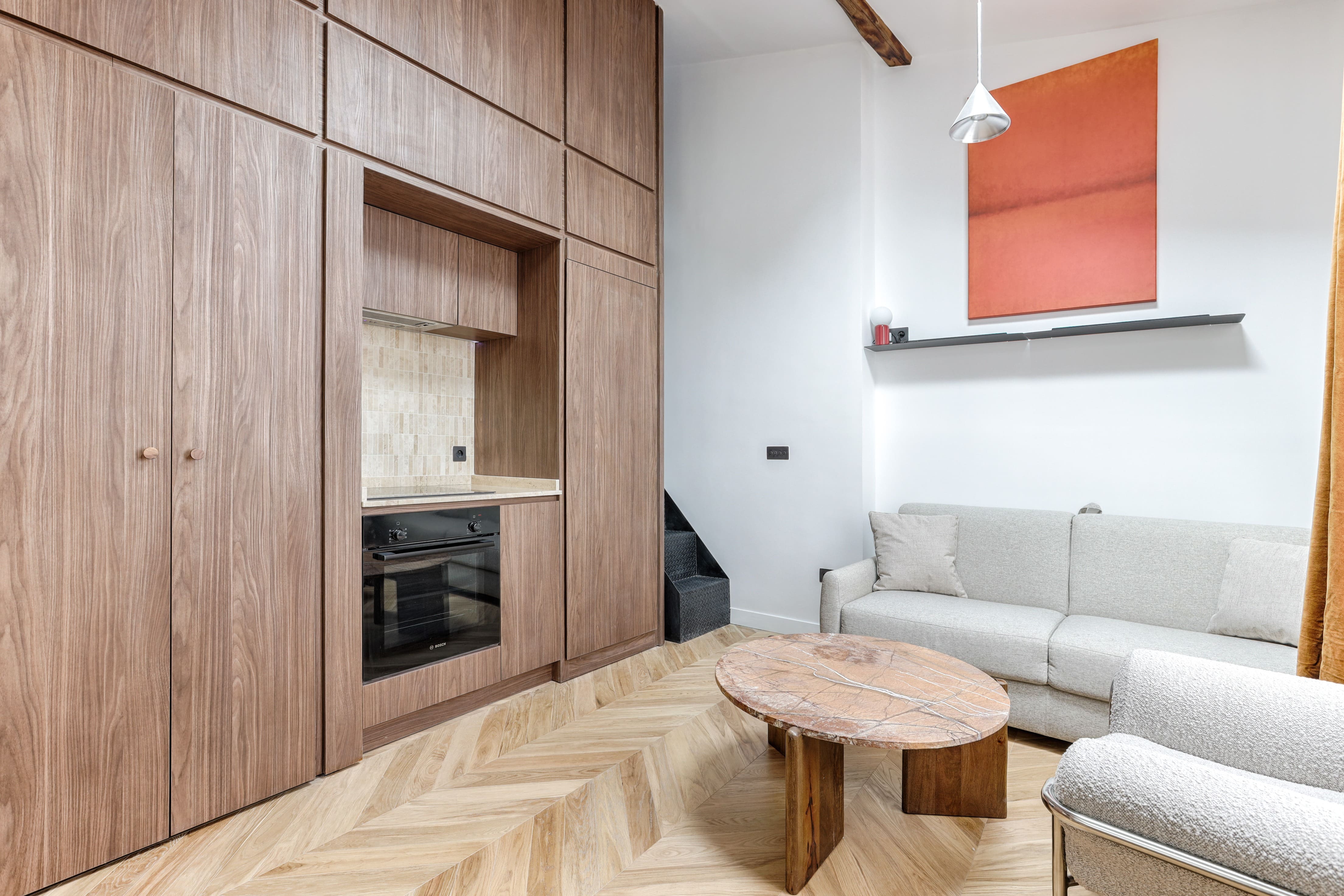 Château Morland Bastille: Charming 2-Bedroom Apartment Rental with Air Conditioning in Bastille Bercy