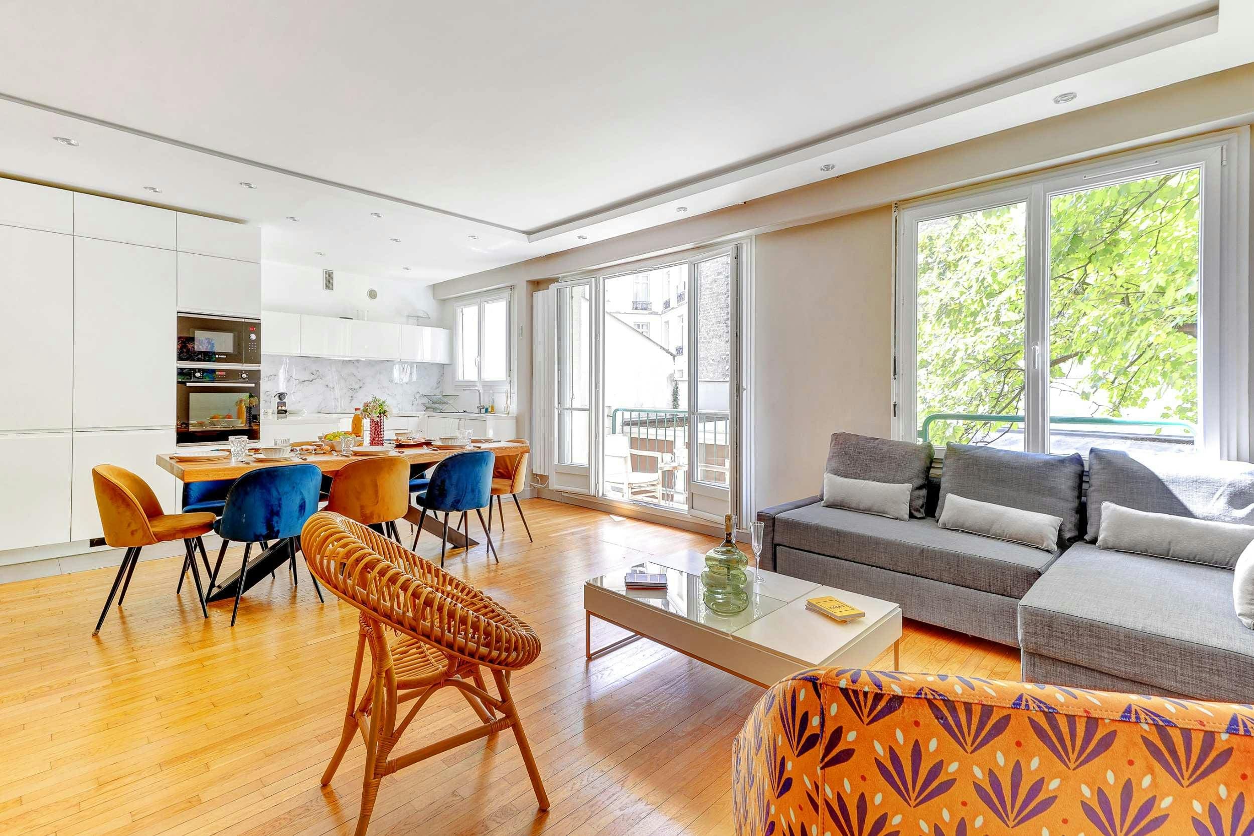 Villa Aurore Chaillot Trocadéro: Charming 2-Bedroom Family-Friendly Apartment Rental Trocadéro Paris