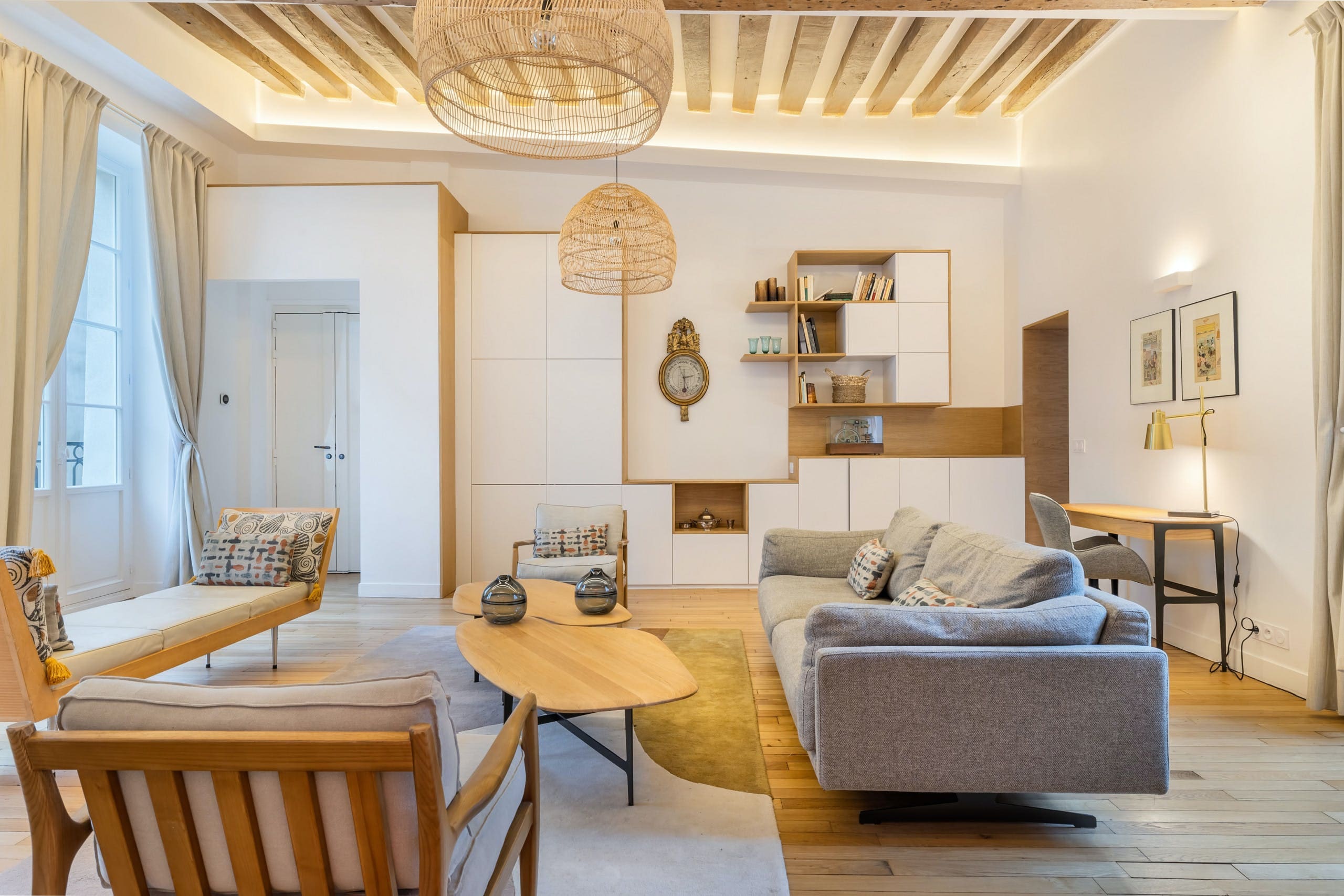 Villa Crépuscule Ensenada Le Marais: Elegant 2-Bedroom Apartment for Families and Groups, Le Marais, Paris