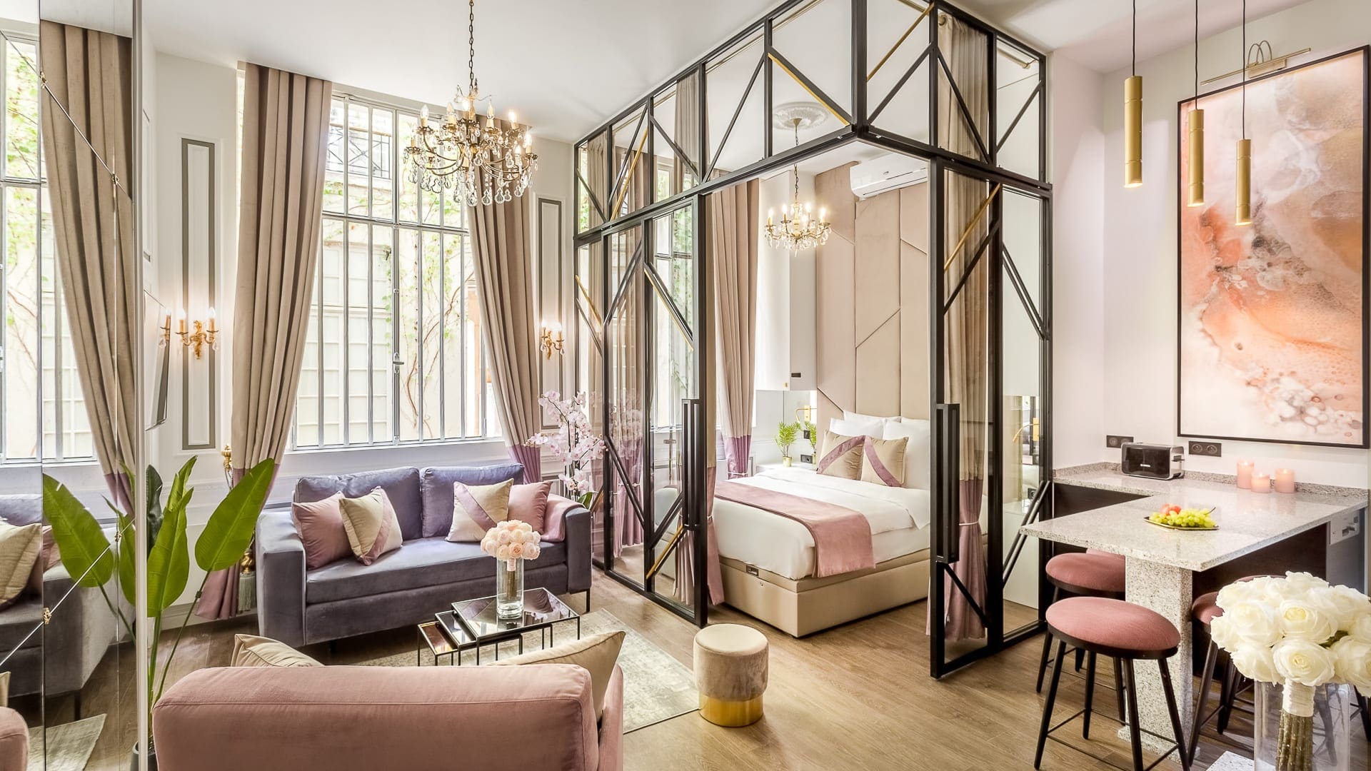 Villa Crépuscule Temple Le Marais-744165: Chic 3-Bedroom Apartment with Air-Con, Le Marais