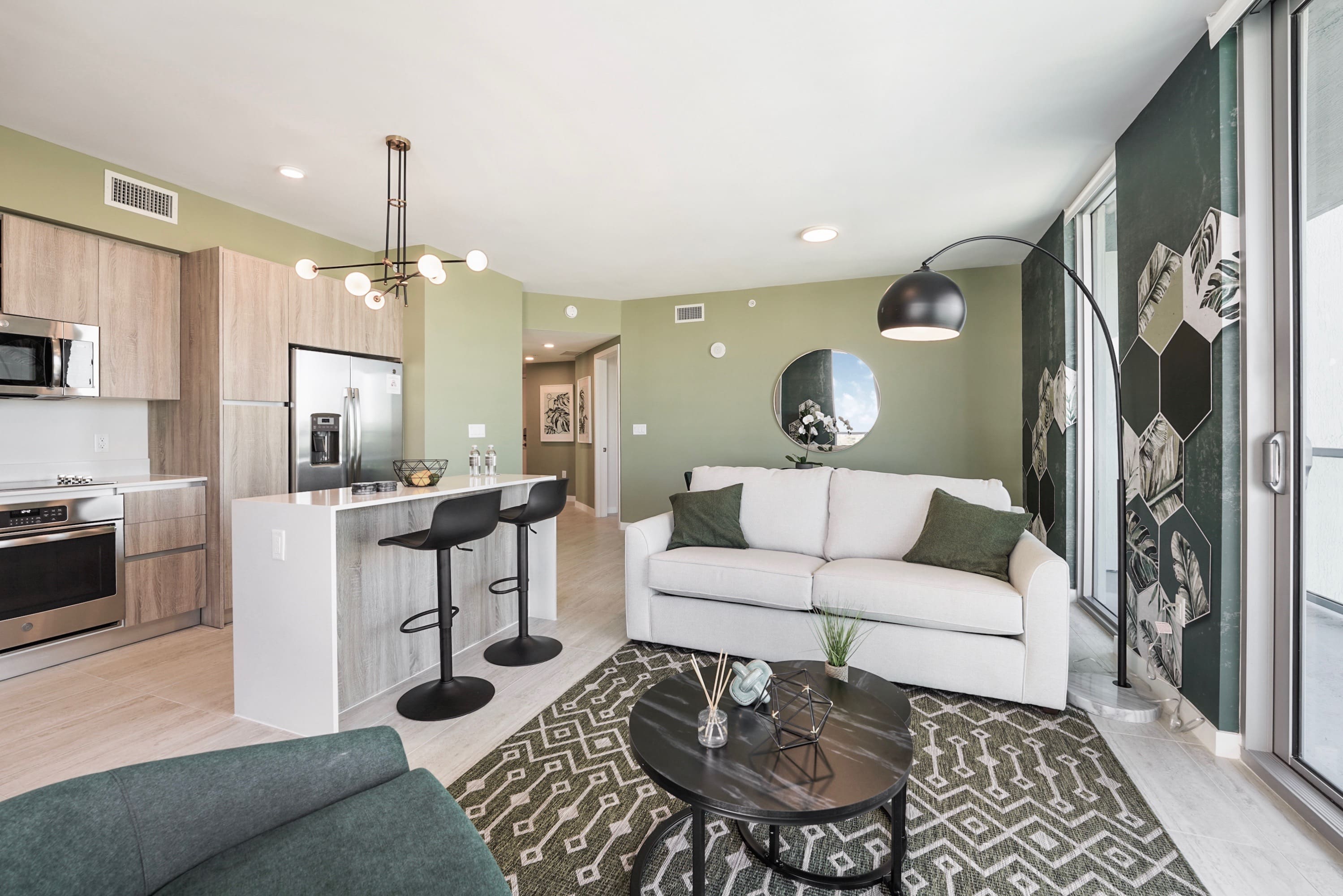 Villa Safran Brickell Downtown Miami: Luxury 2-Bedroom Apartment with Stunning Seaviews, Downtown Miami