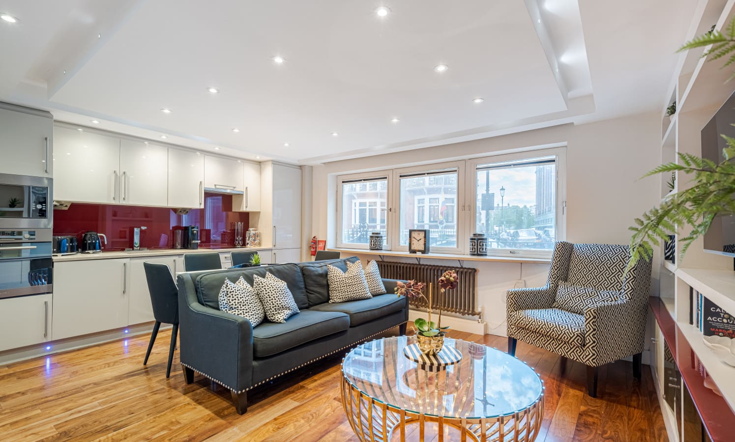 House Brompton Knightsbridge Knightsbridge 36: Luxury 2-Bedroom Apartment with Air Conditioning in Knightsbridge, London