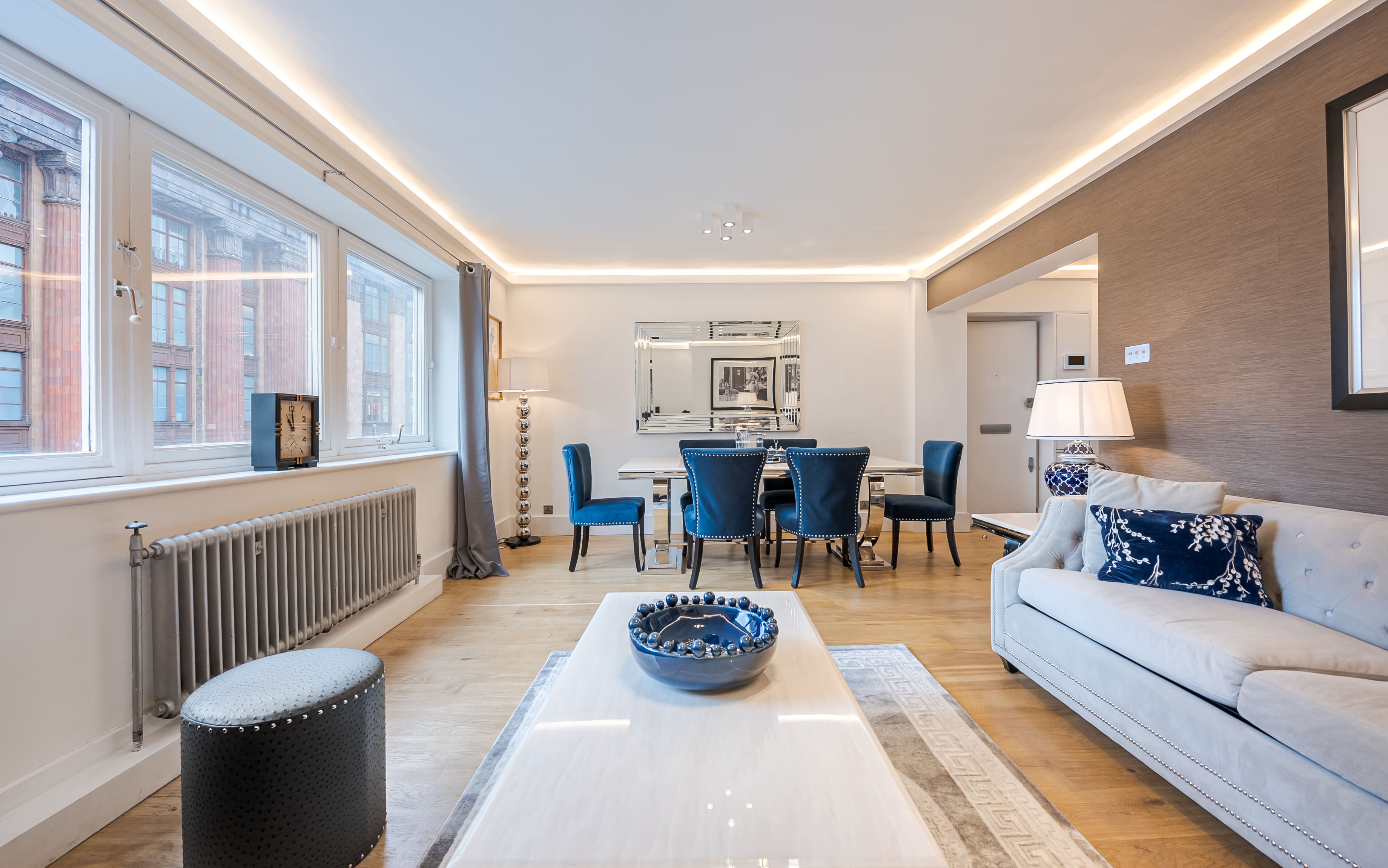 House Rowan Albert Gate Knightsbridge: Chic 1-Bedroom Apartment with Air Conditioning, Apartment Rental Knightsbridge