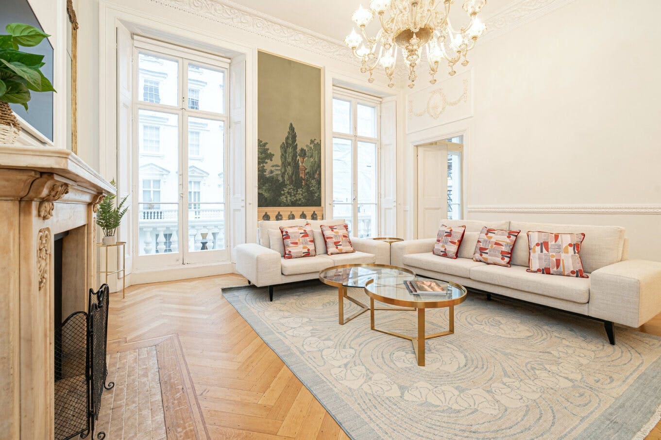 House Rowan Ebury Belgravia: Charming 1-Bedroom Apartment Rental with Balcony, Family-Friendly in Belgravia London