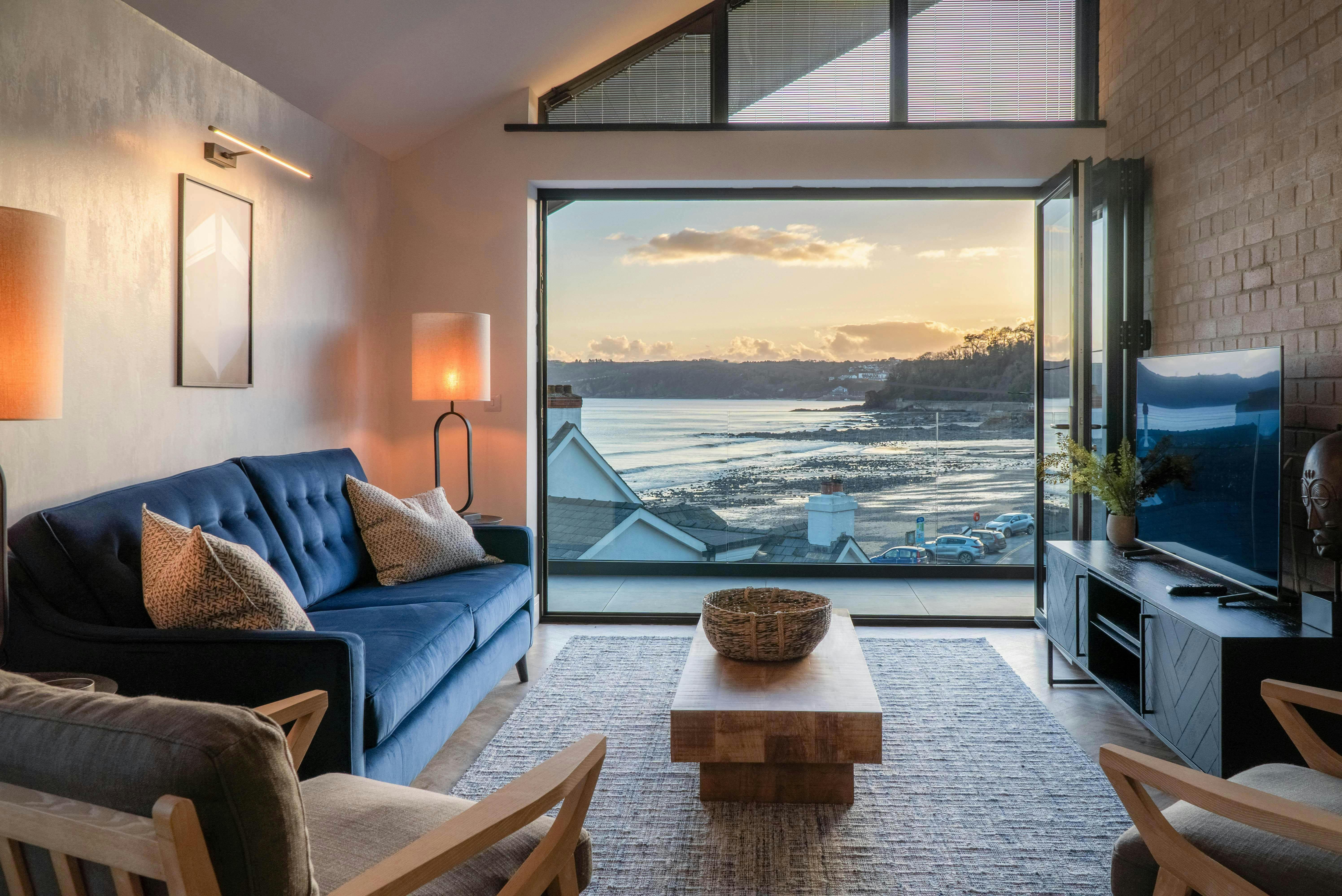 House Cleddau Saundersfoot: Luxury 3-Bedroom House with Seaview and Beachfront, Saundersfoot