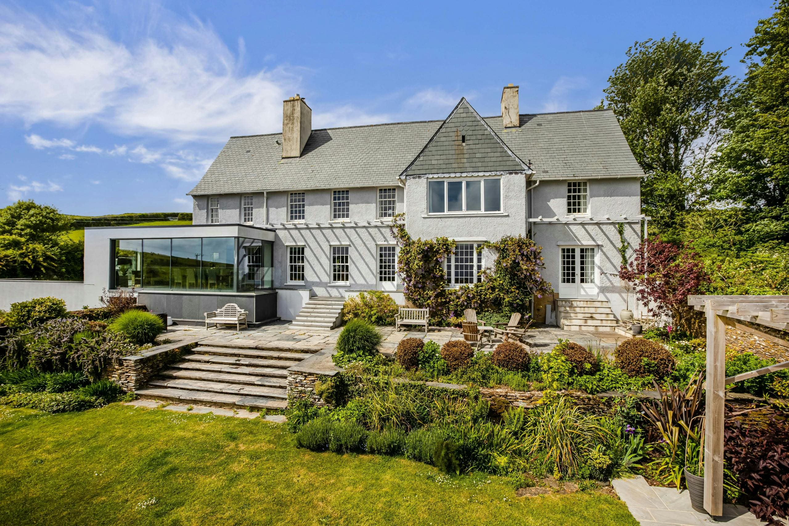 House Gorse Stoke Fleming Dartmouth: Luxury 6-Bedroom House with Seaviews, Dartmouth