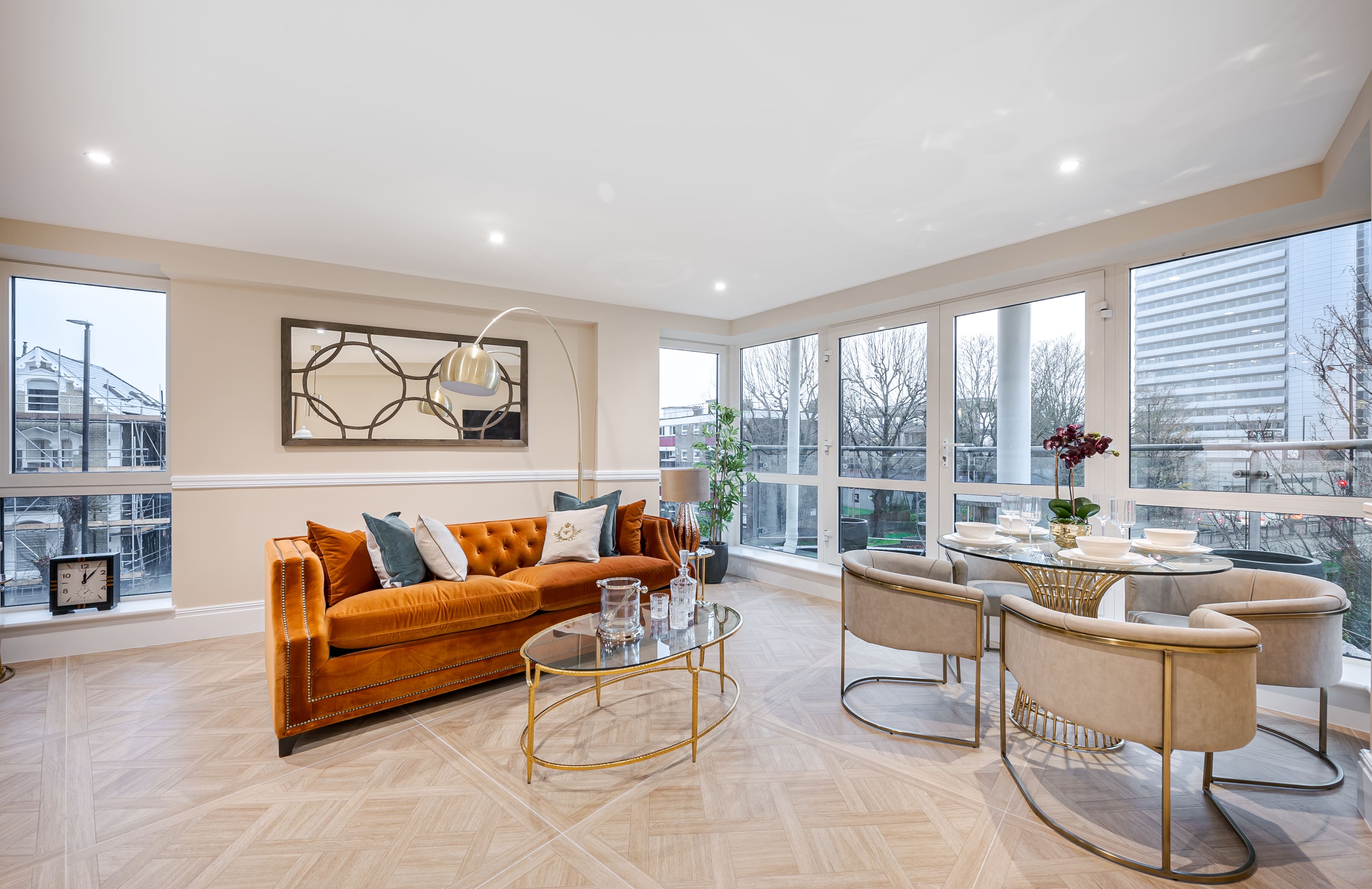 House Dukes Chiswick: Stylish 2-Bedroom Apartment with Air-Con and Balcony, Chiswick London