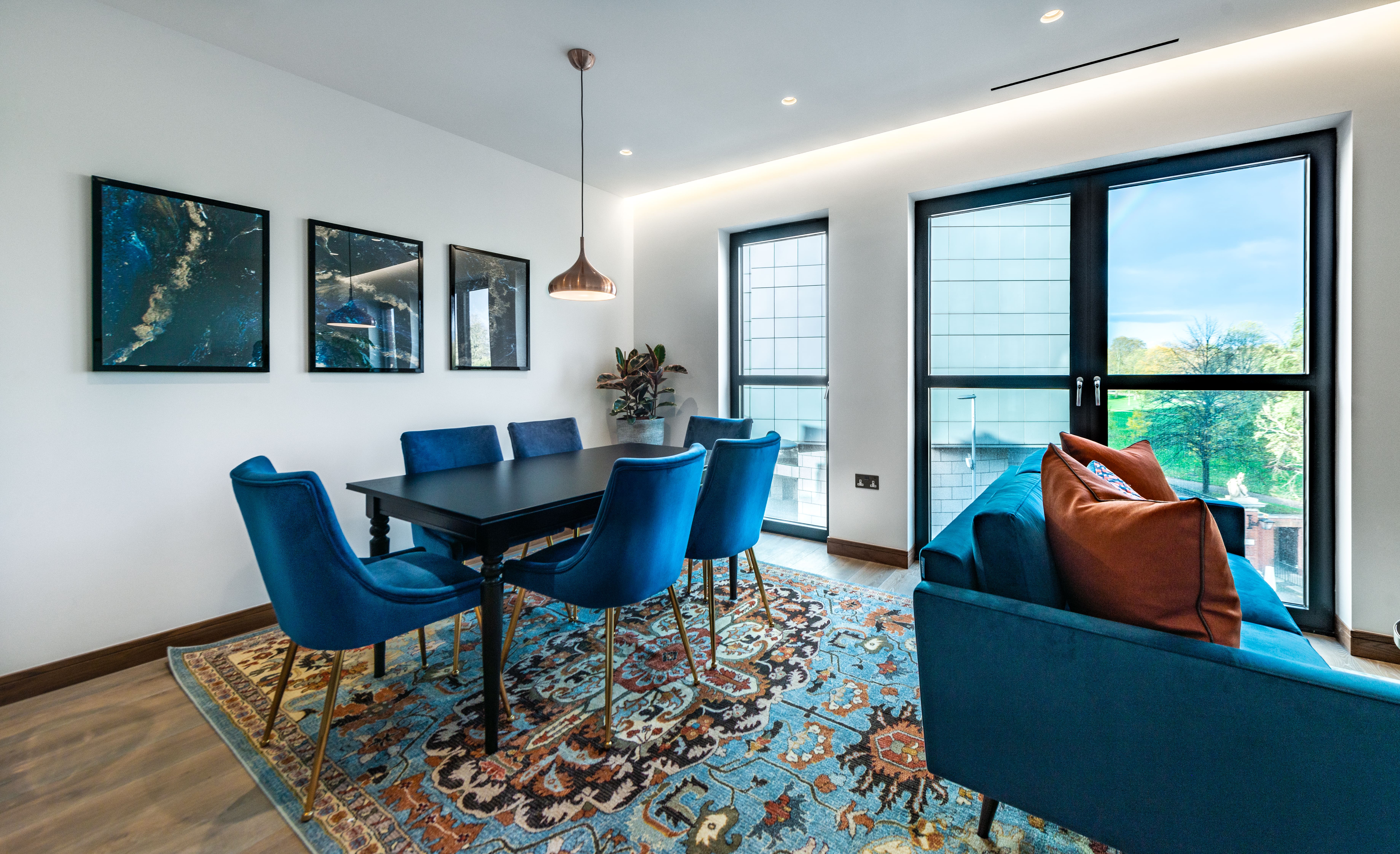 House Holland Park Kensington Kensington 3: Luxury 2-Bedroom Apartment with Air Conditioning in Kensington, London