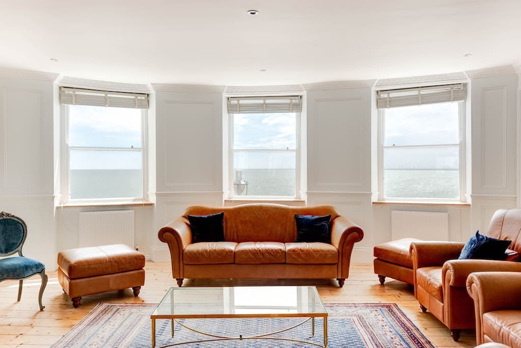 House Rowan Stanmer Brighton: 3-Bedroom Luxury Apartment with Sea Views, Brighton and Hove