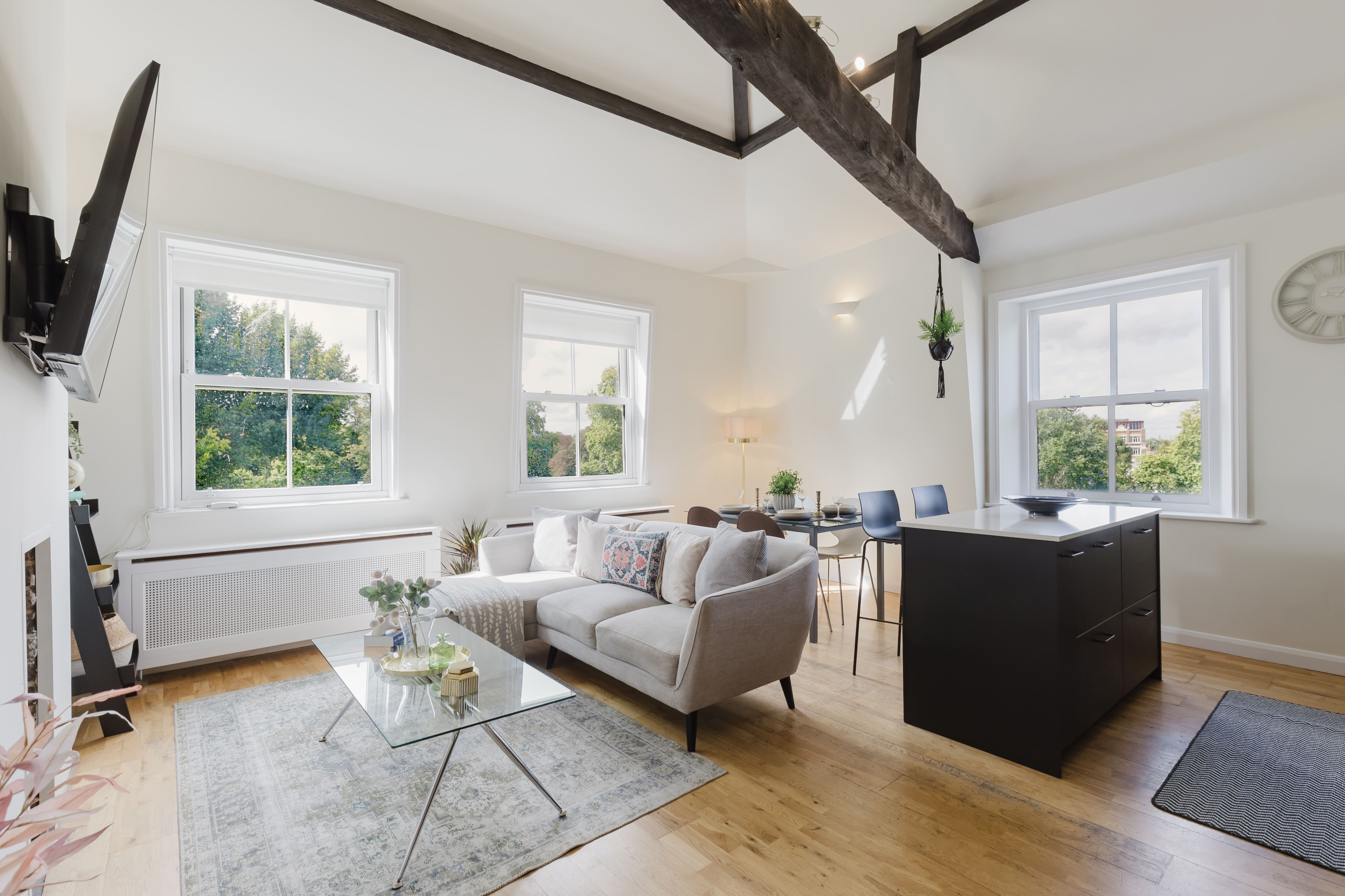 House Lambeth Clapham: Luxury 2-Bedroom Apartment with Air Conditioning and Family-Friendly Comfort, Clapham