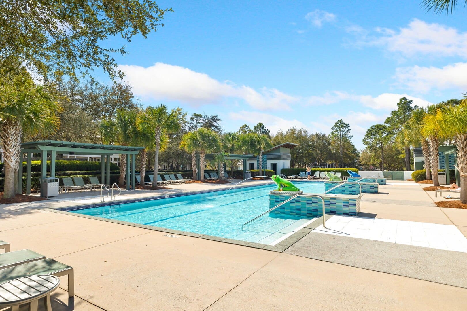 House Magnolia Watercolor: Luxury 5-Bedroom Villa with Seaview and Pool, Walton County
