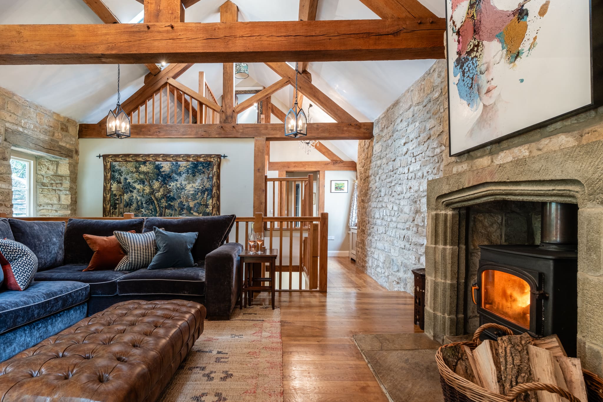 House Millbrook Blockley: Luxury 3-Bedroom House with Garden and Study, Gloucestershire
