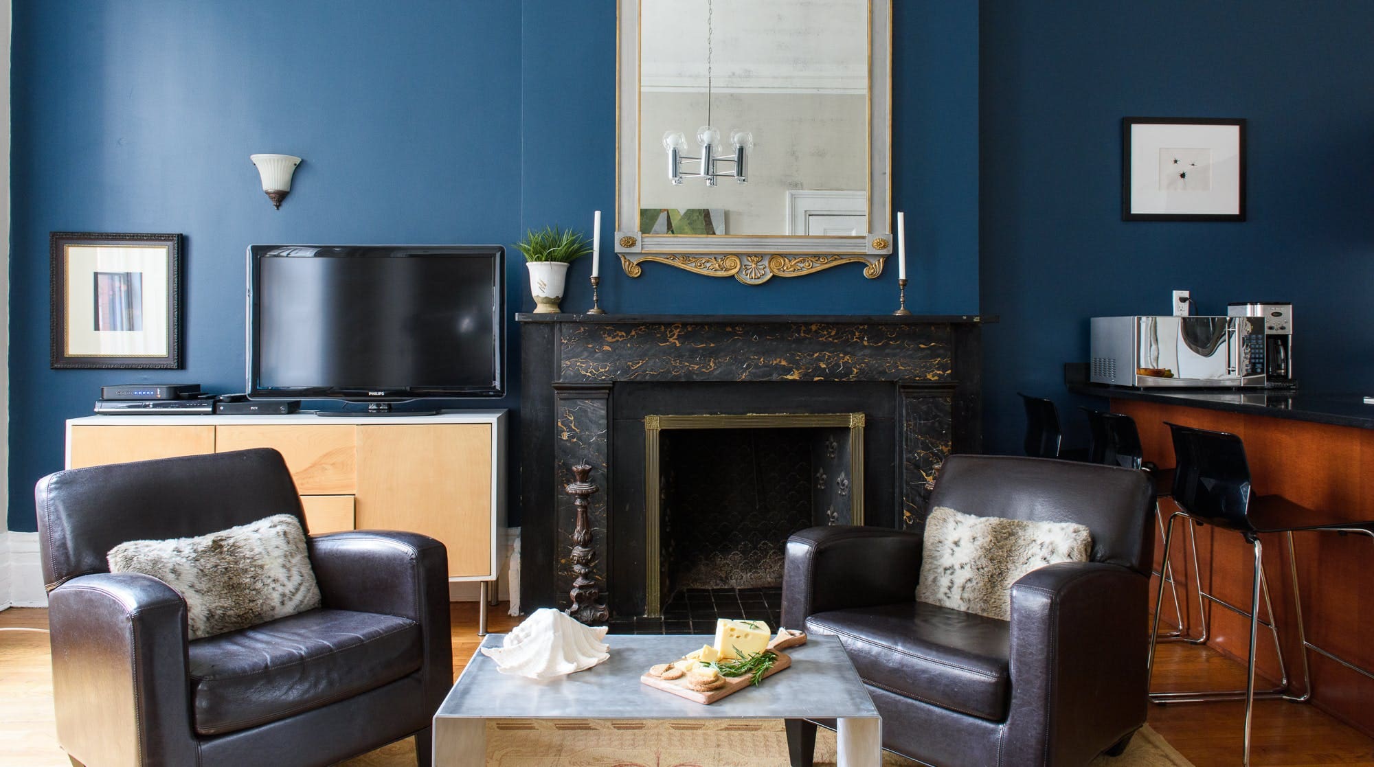 House Minetta NoHo: Stylish 1-Bedroom Apartment Rental with Air-Con in NoHo, New York