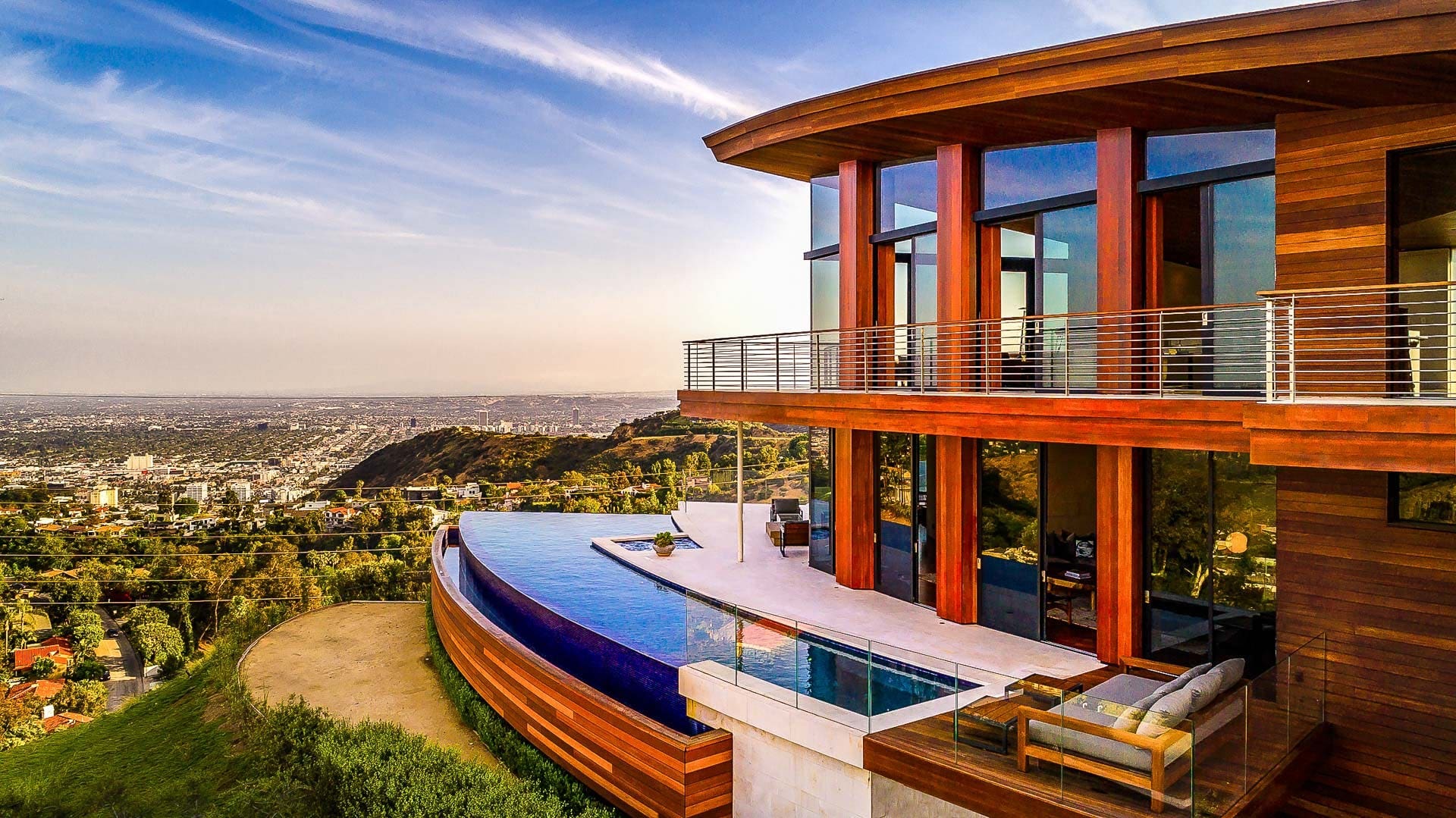 House Mulholland Hollywood: Luxury 5-Bedroom Apartment with Infinity Pool, Hollywood Hills