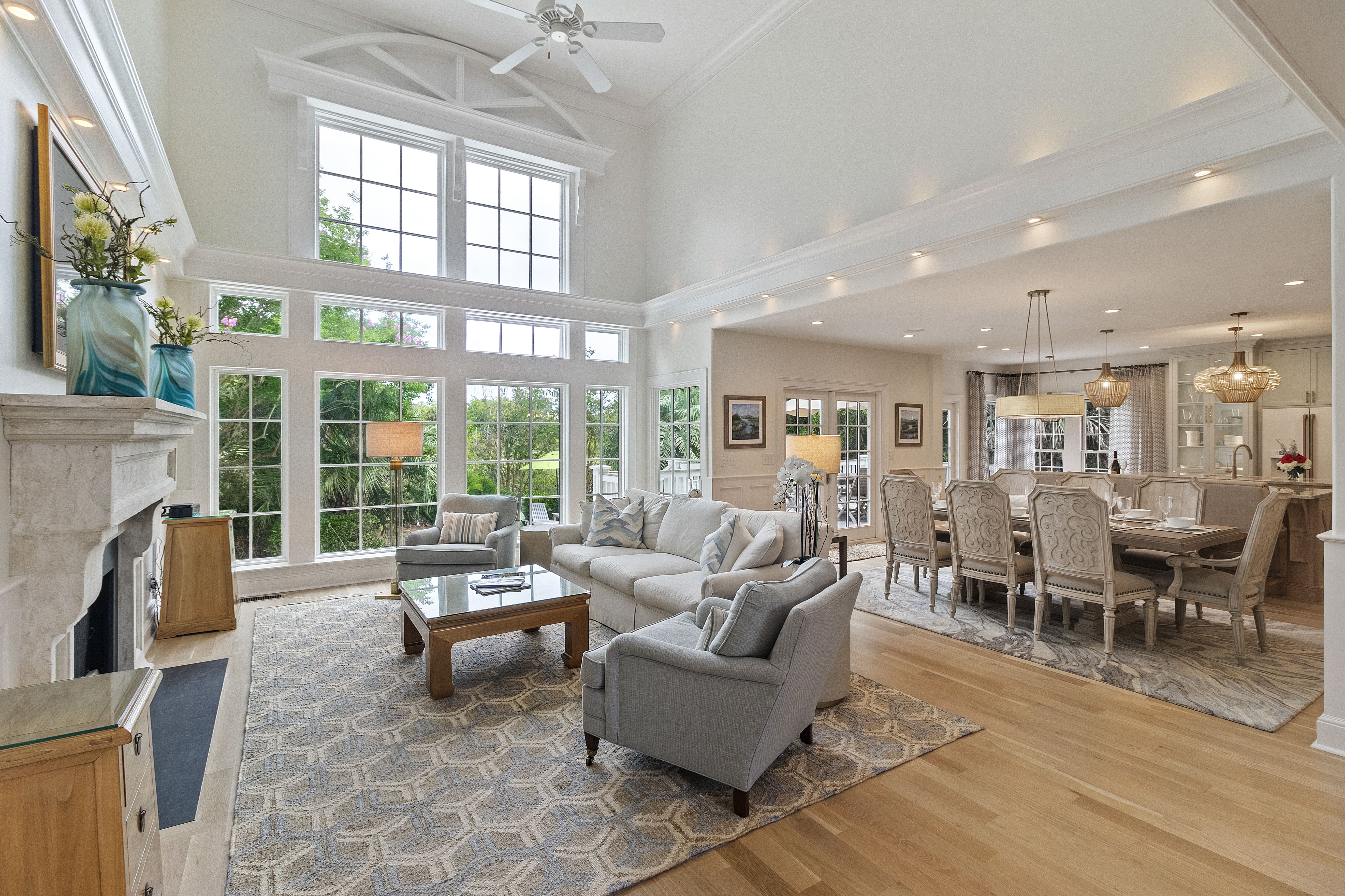 Villa Gloaming Bohicket Johns Island: Spacious 5-Bedroom Villa with Pool and Seaview, Johns Island