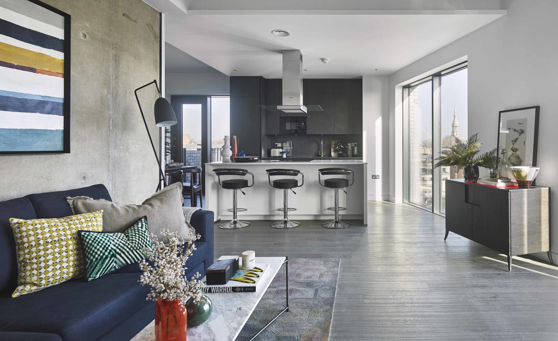 House Peartree Brick Lane: Luxury 3-Bedroom Apartment with Air-Con and Balcony, Brick Lane London