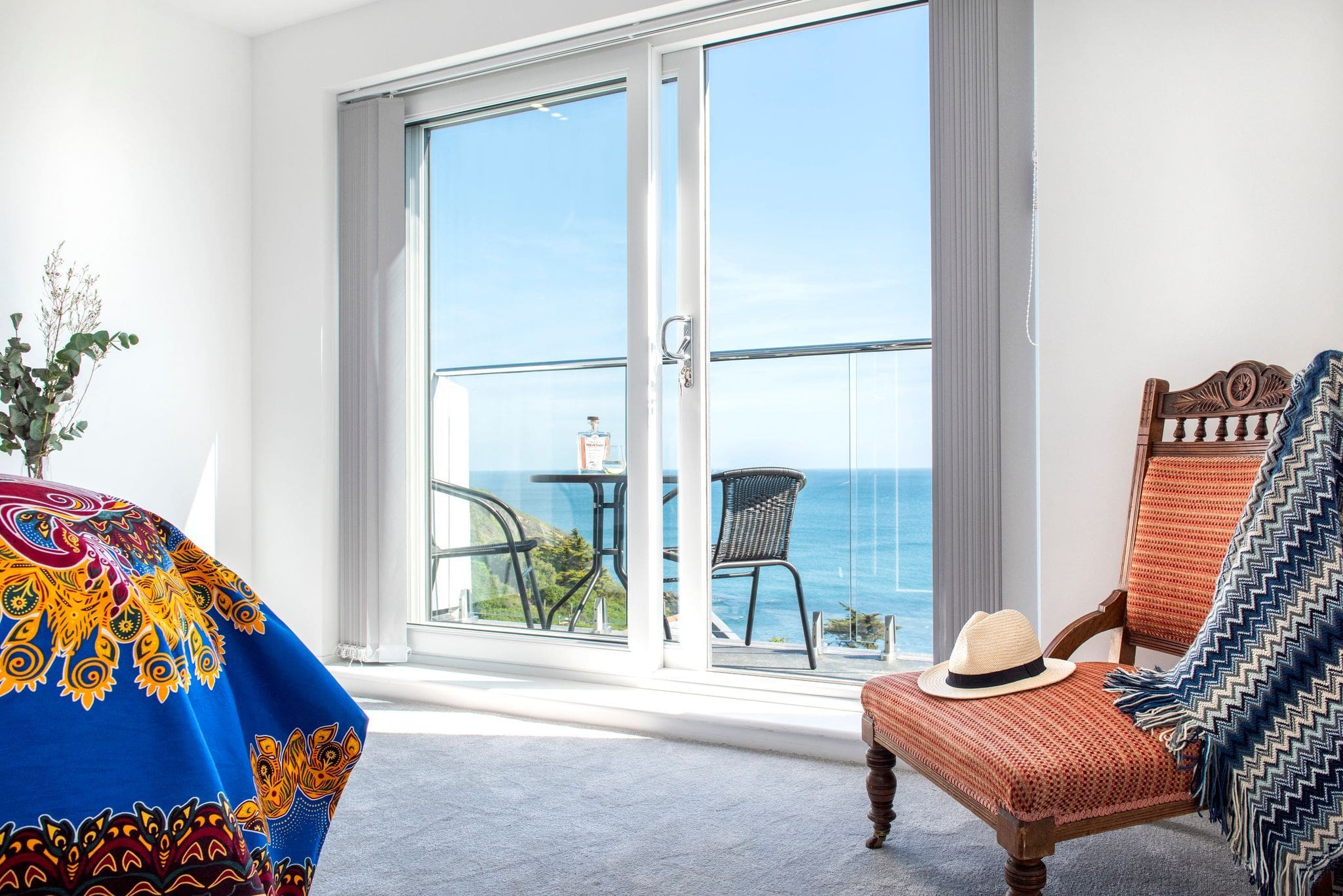 House Rowan Hannafore Looe: Luxury 6-Bedroom Apartment with Sea View and Pool, Looe