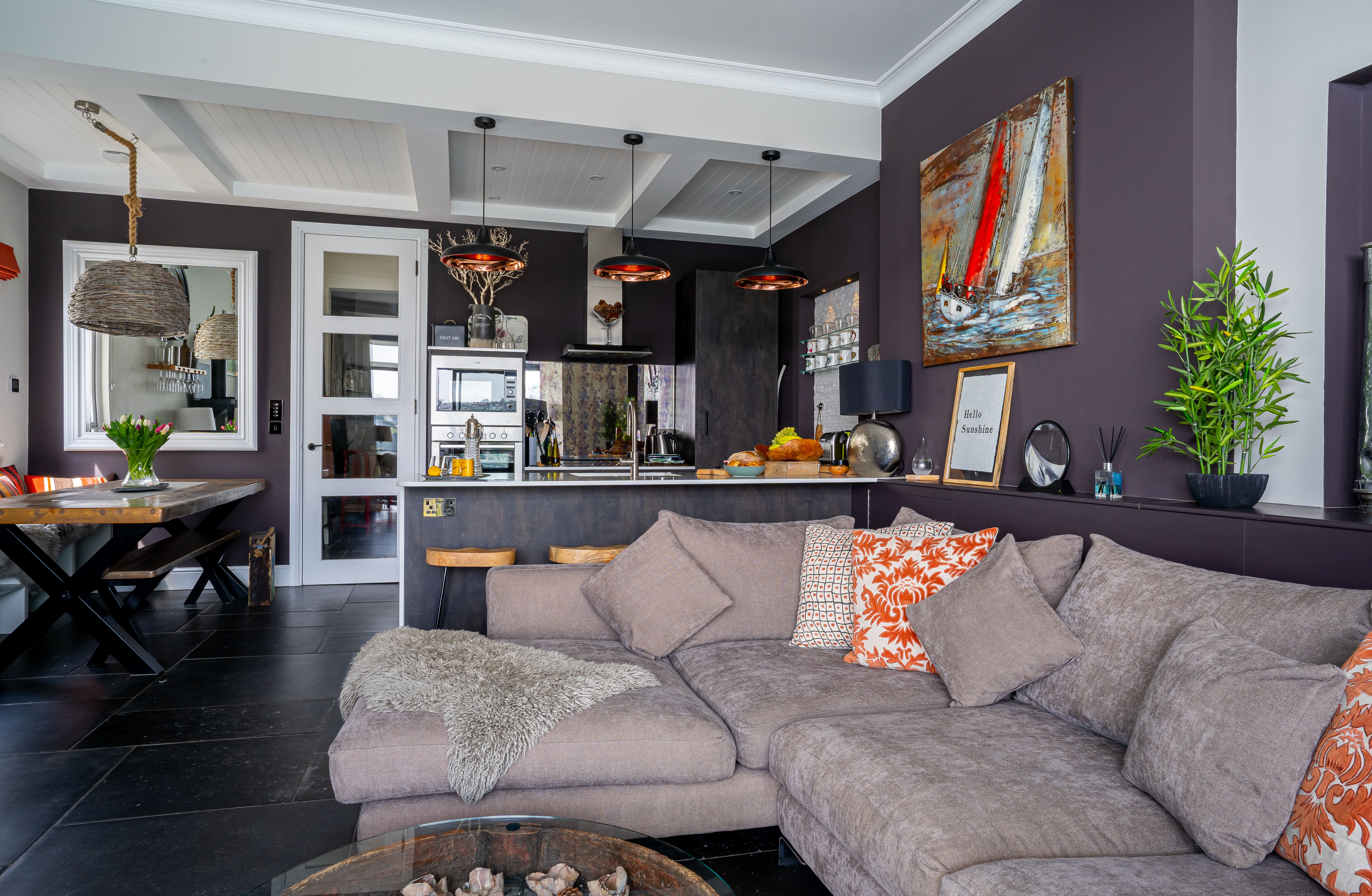 House Helm Pont Pill Fowey: Stylish 3-Bedroom Apartment with Sea Views, Apartment Rental Fowey, Cornwall