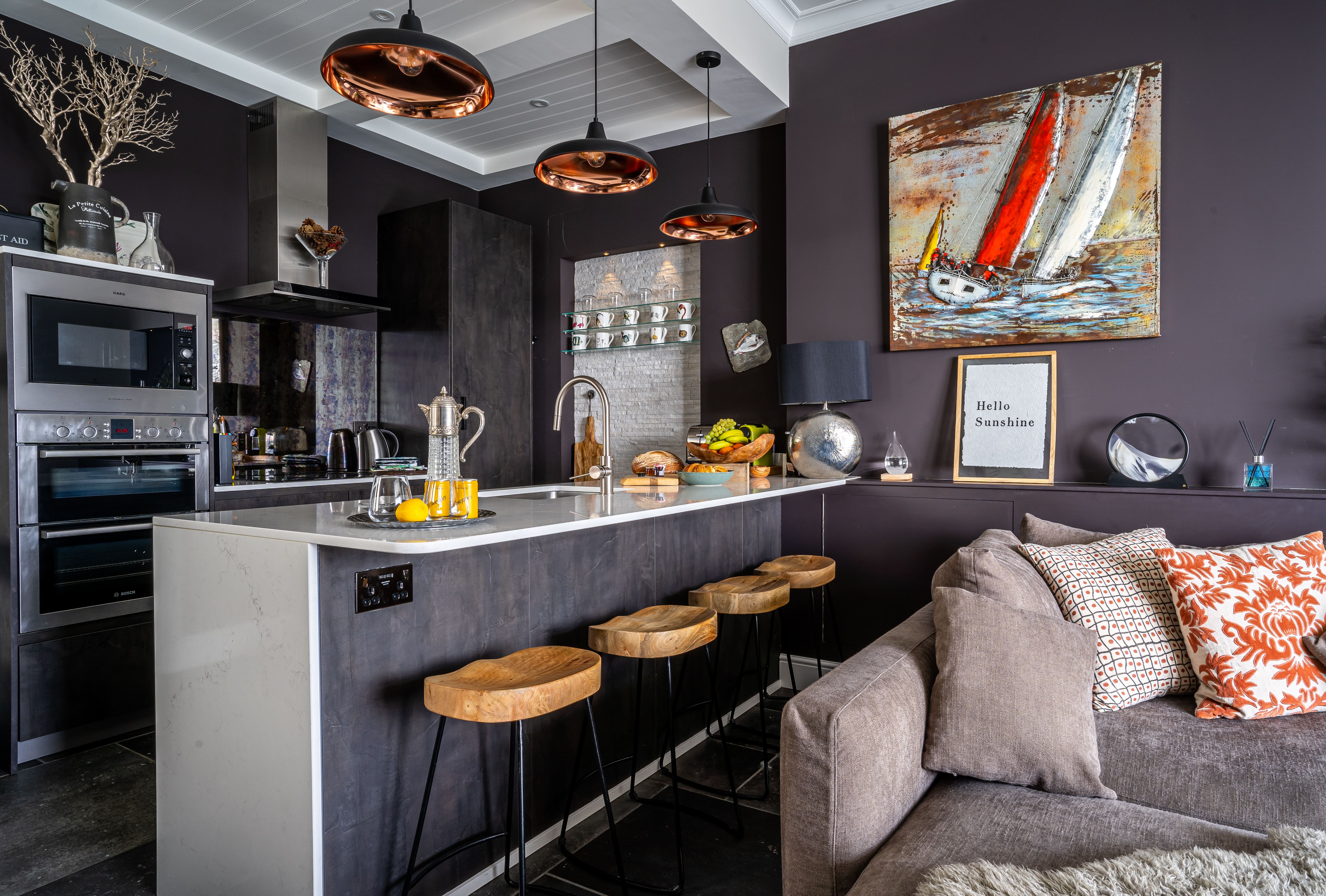 House Helm Pont Pill Fowey: Stylish 3-Bedroom Apartment with Sea Views, Apartment Rental Fowey, Cornwall