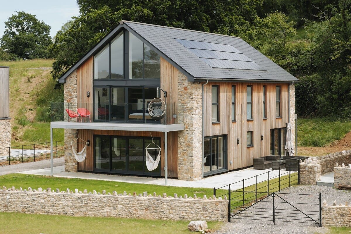House Priddy Somerset: Luxury 3-Bedroom Villa with BBQ and Countryside Views, Mendip Hills