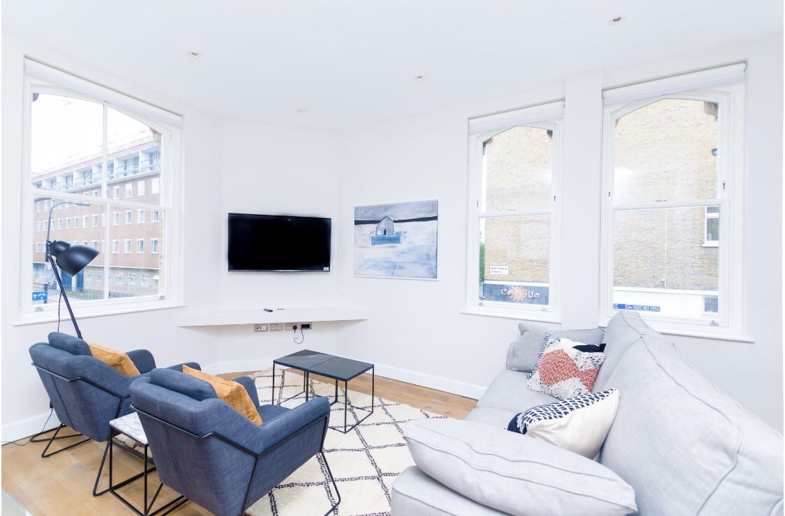House Kyanos Tottenham Fitzrovia: Modern 2-Bedroom Family-Friendly Apartment Rental Fitzrovia London