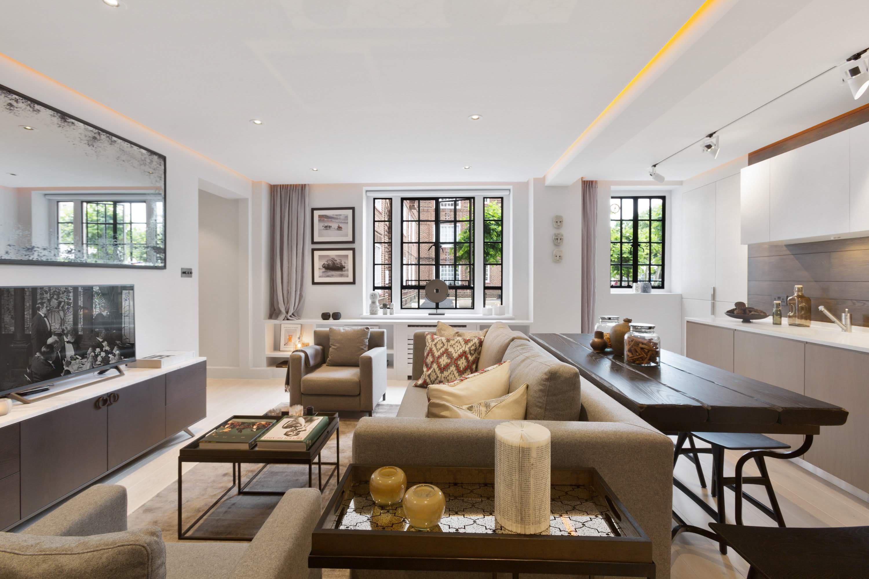 House Helm Flood Chelsea: Chic 2-Bedroom Apartment Rental with Family-Friendly Features, Chelsea London