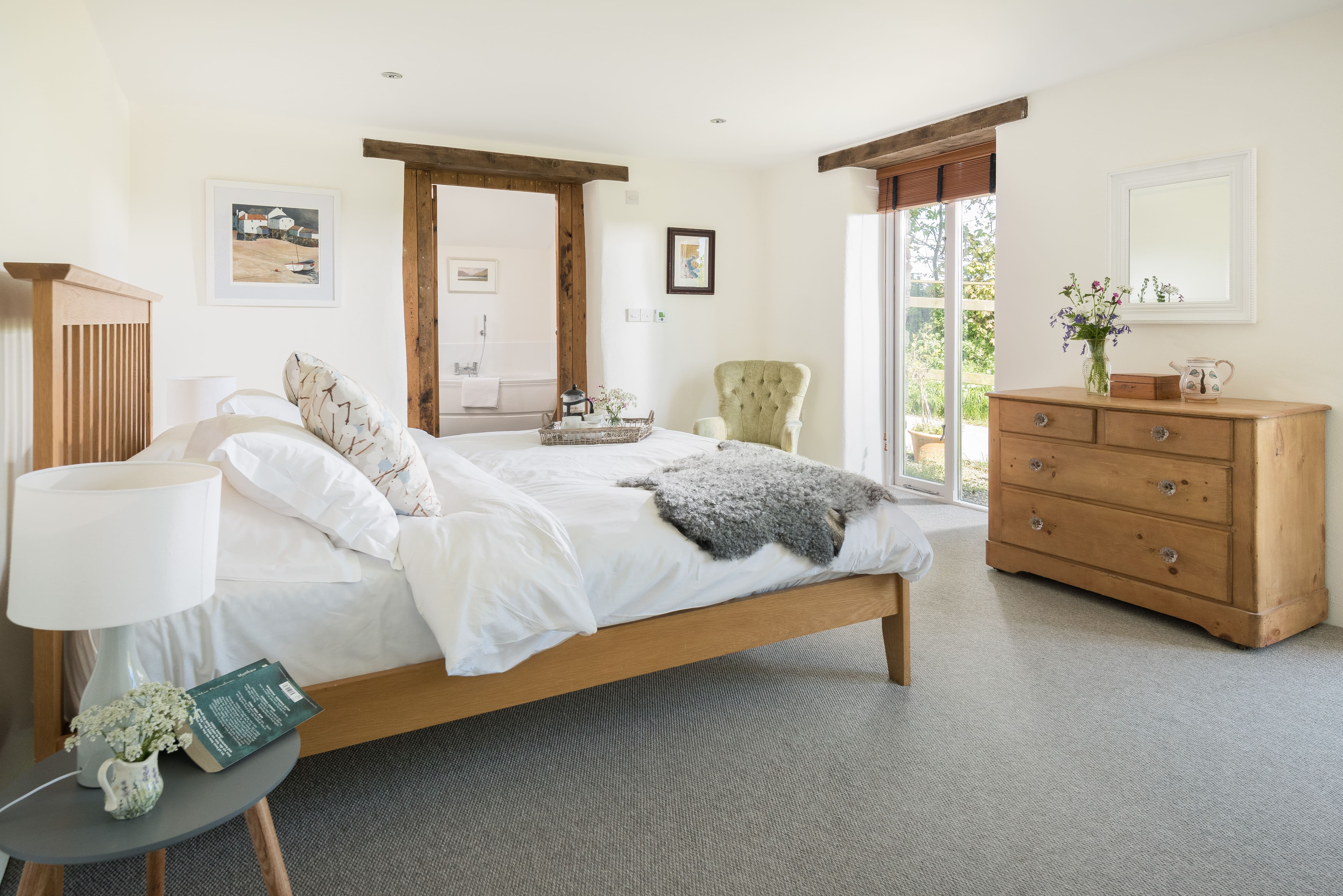 House Trethevy Tintagel: Charming 3-Bedroom Apartment Rental with Seaview and Garden in Tintagel