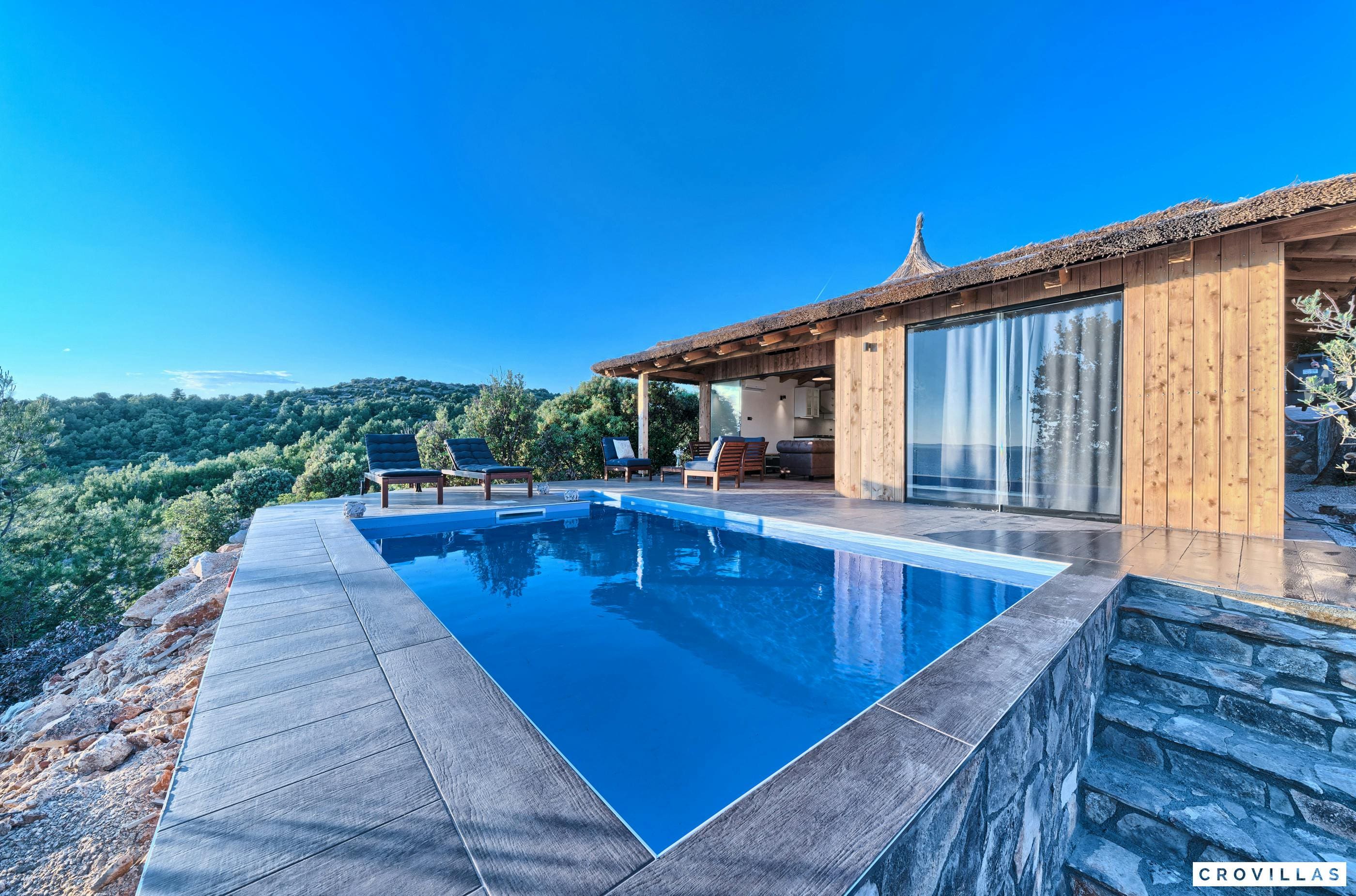 Kuća Jasenovac Zadar: Stylish 2-Bedroom Apartment with Pool and Sea Views, Zadar