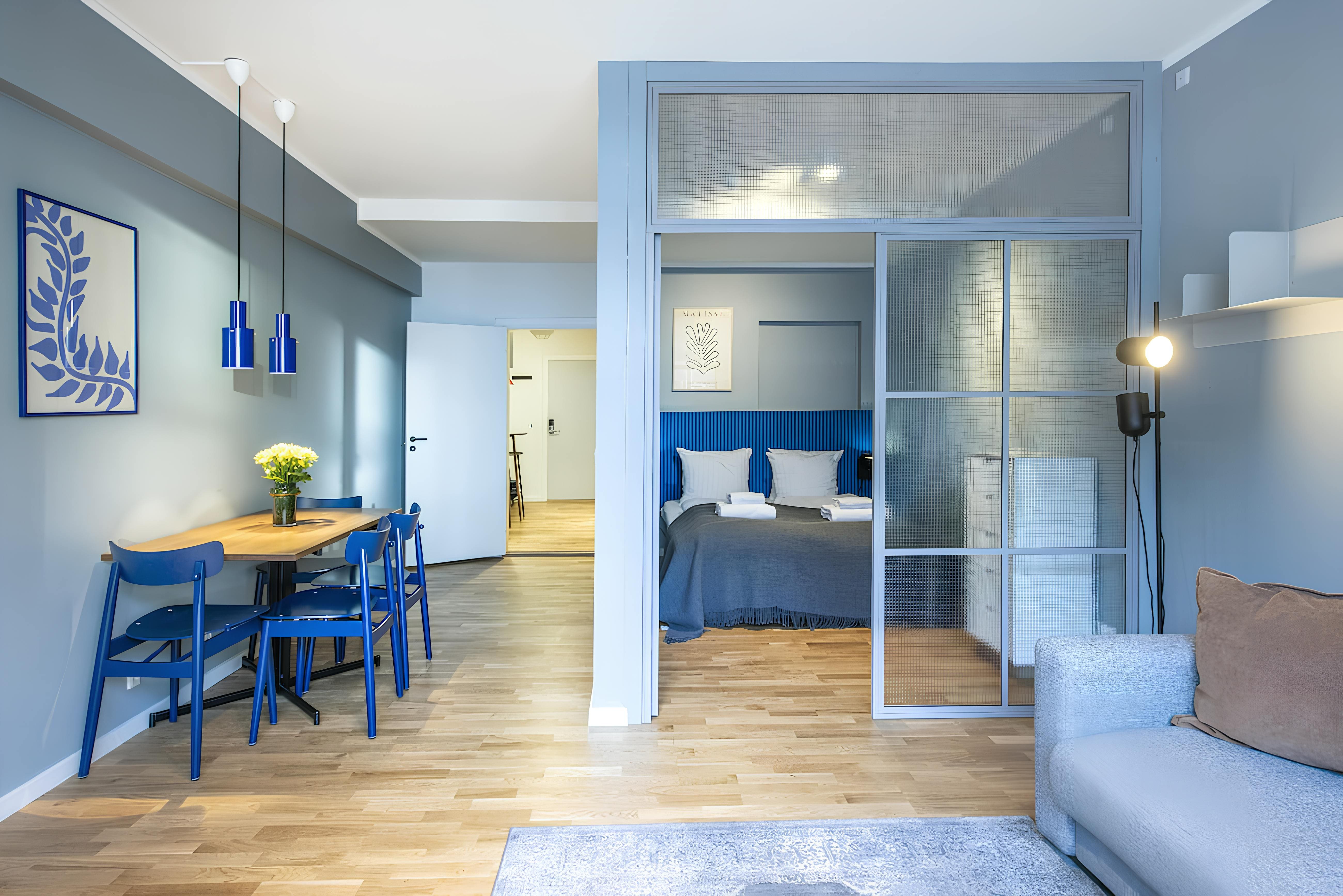 Lejlighed Sortedam København: Charming 1-Bedroom Apartment Rental with Seaviews in Ved Søerne, Copenhagen