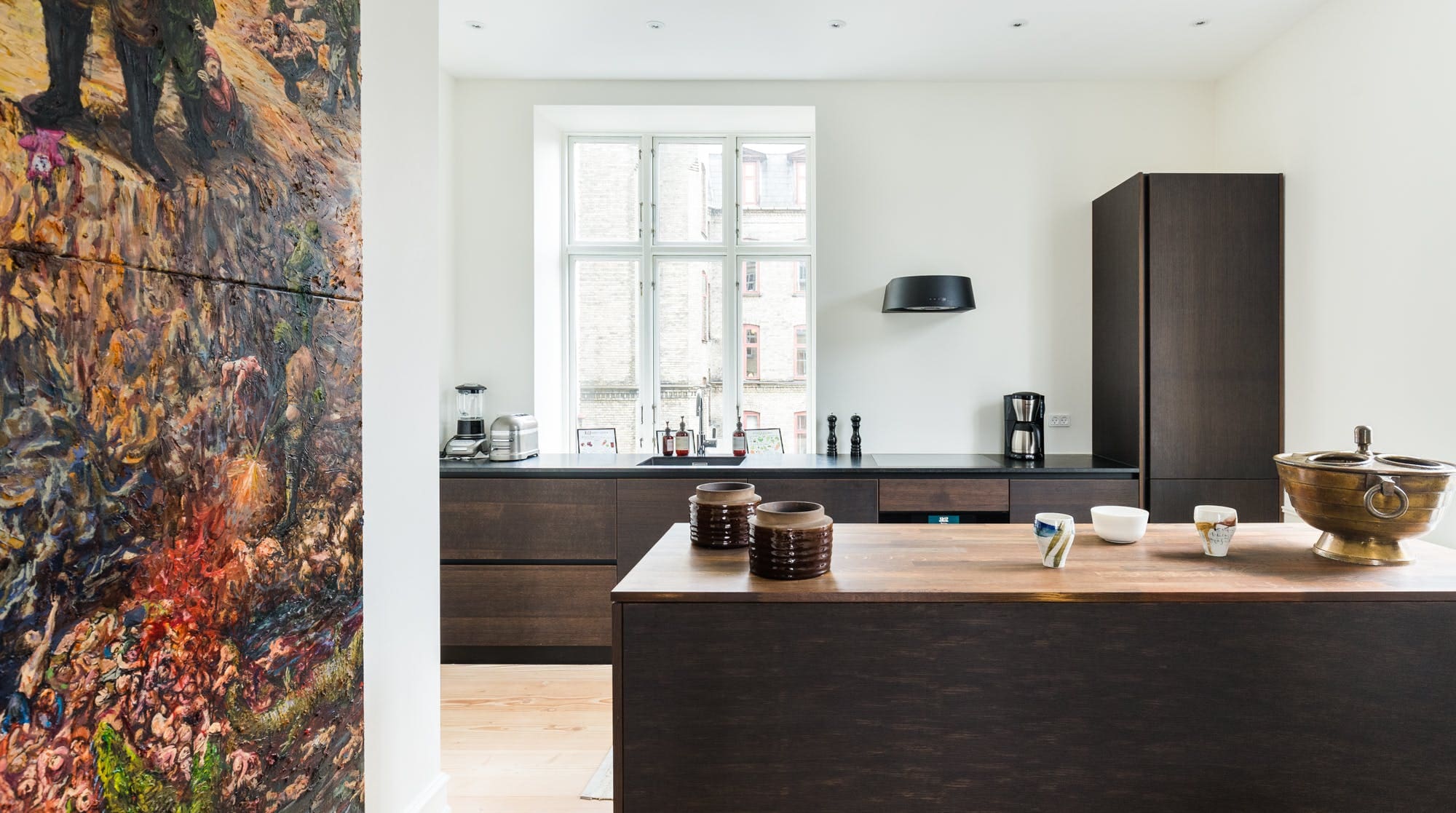 Villa Boreas Sortedam Ved Søerne: Spacious 3-Bedroom Apartment with Seaview and Family-Friendly Setting, Ved Søerne