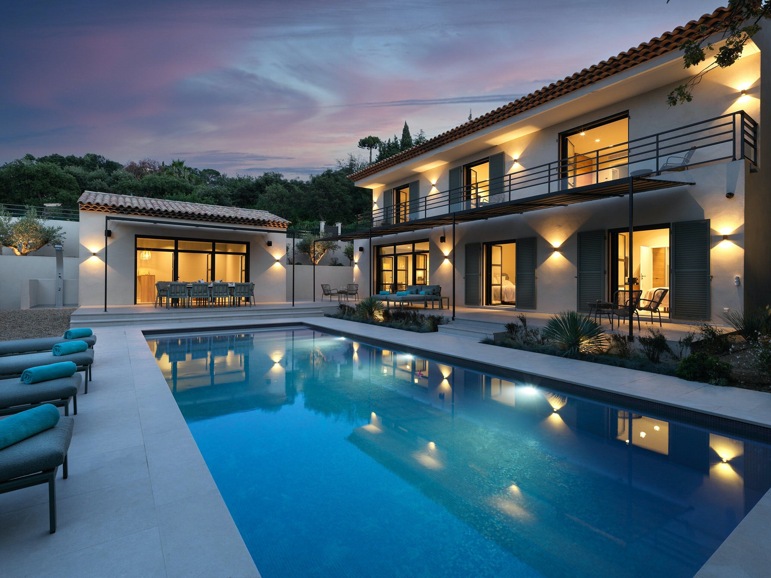 Villa Nacré Pinet Saint-Tropez: 5-Bedroom Luxury Apartment with Seaviews and Pool, Saint-Tropez