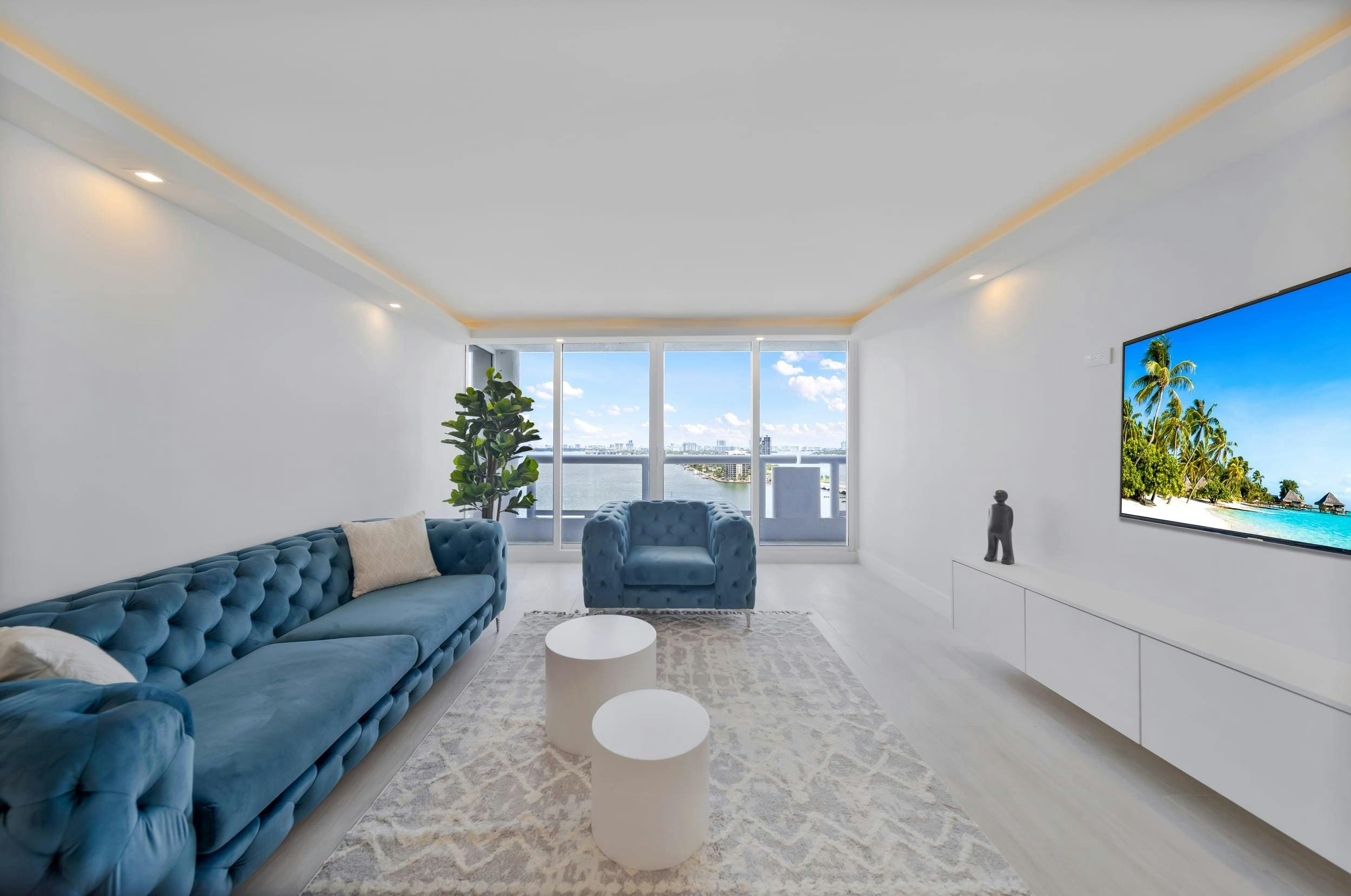 Palazzo Biscayne Miami Downtown Miami 2: Luxury 3-Bedroom Apartment with Hot Tub and Seaview, Downtown Miami