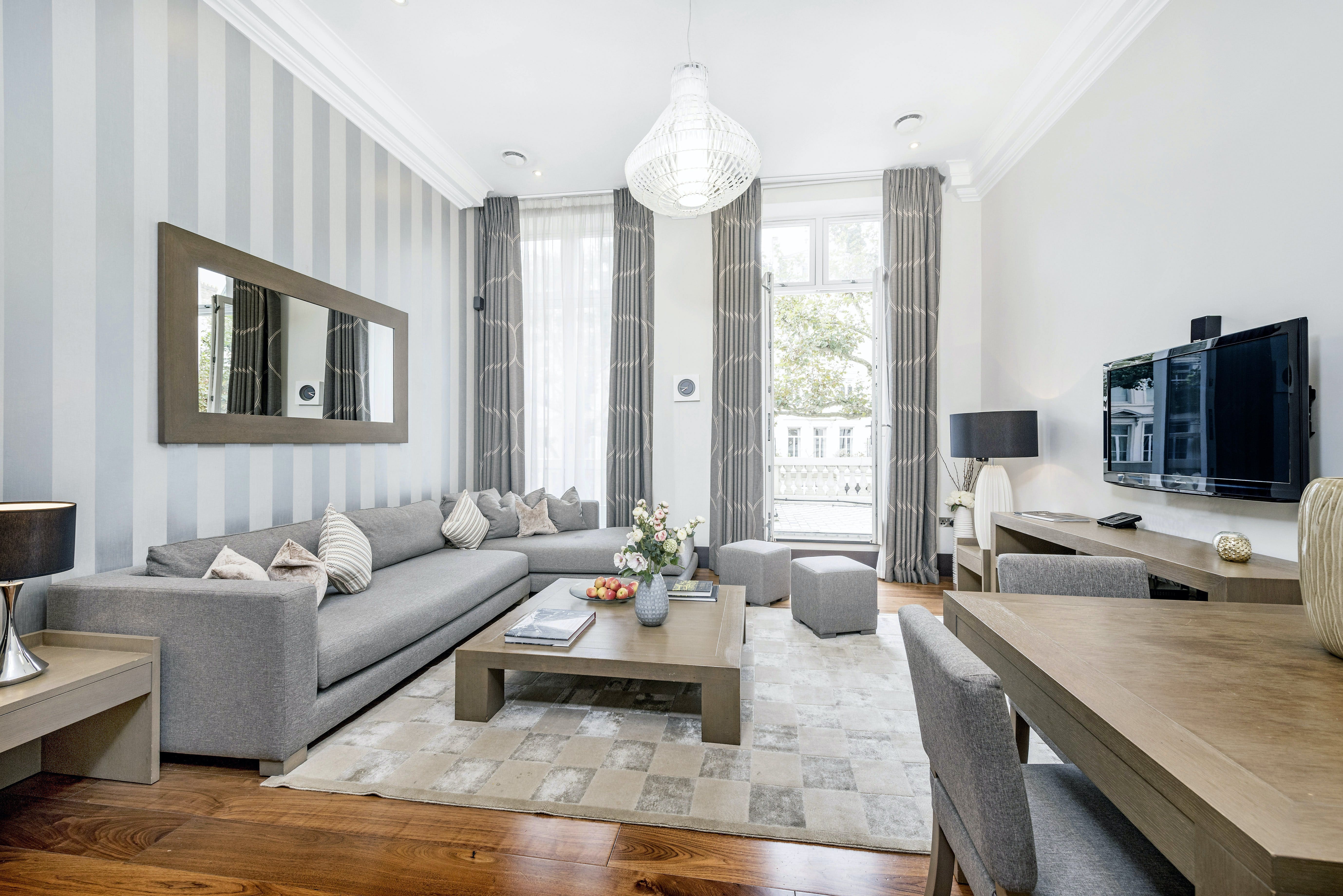 House Aurore Thurloe Square South Kensington-844101: Stylish 1-Bedroom Penthouse Rental with Balcony and Air Conditioning, South Kensington