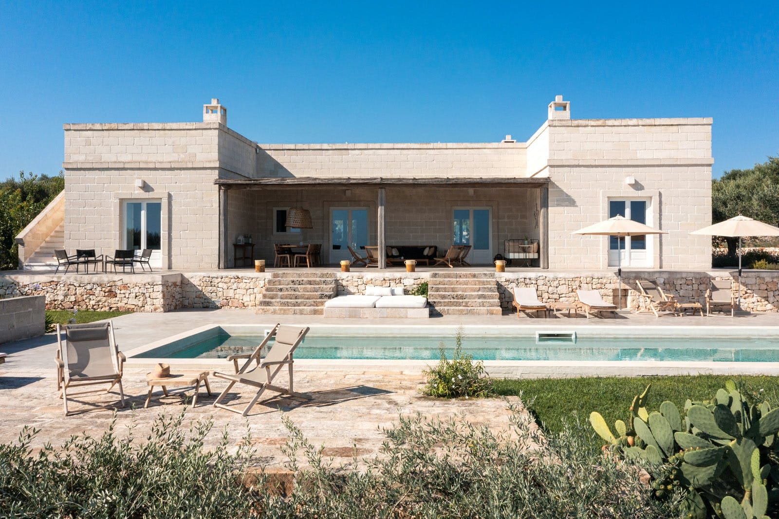 Villa Alba Pilone Ostuni-739824: Luxury 4-Bedroom Apartment with Seaview and Pool, Ostuni