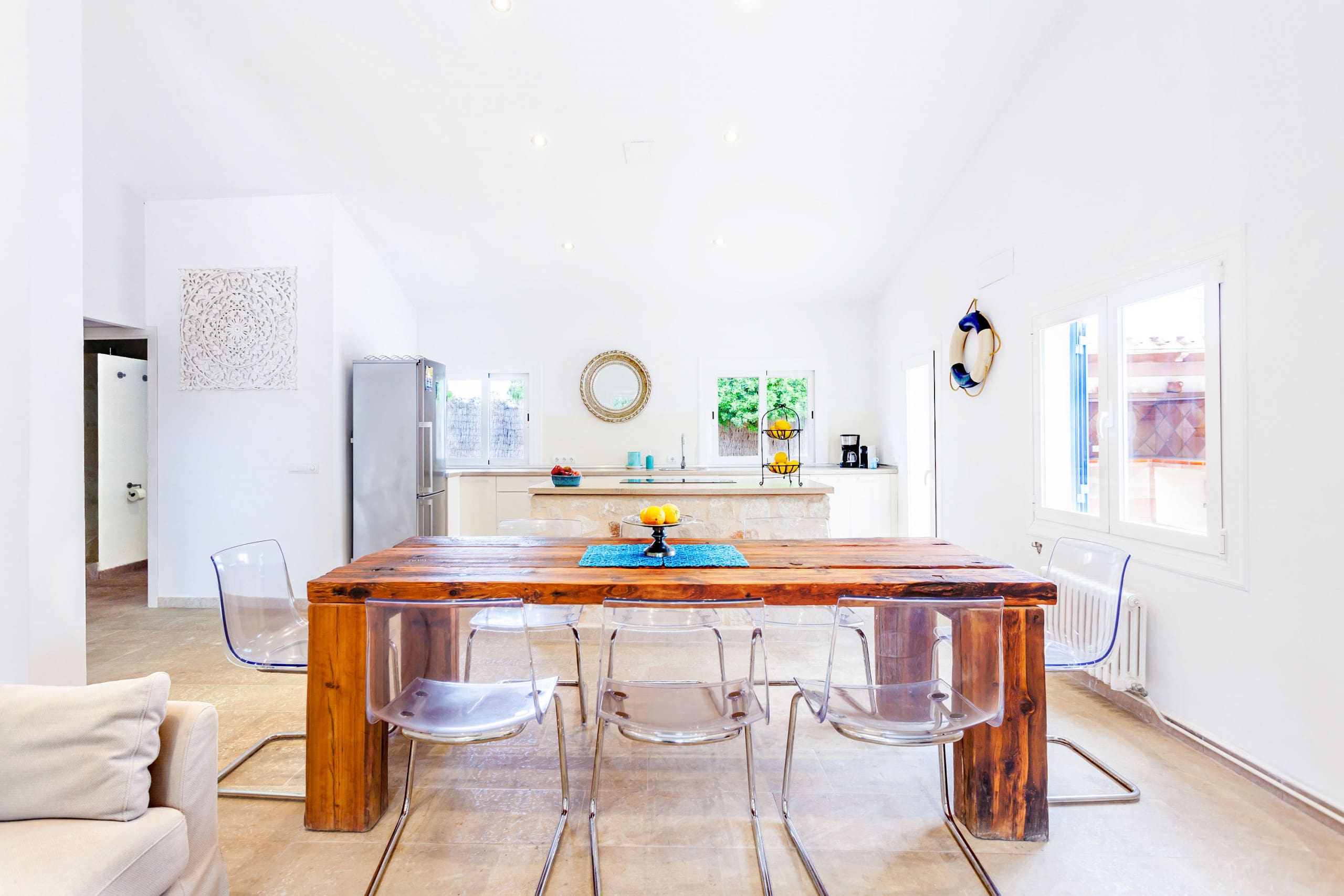 Villa Caló Santanyi: 4-Bedroom Apartment Rental with Private Pool and Sea Views, Cala Santanyi