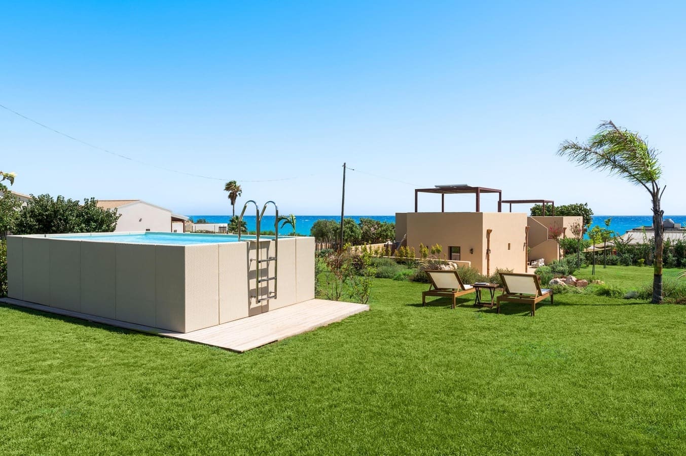 Villa Carrubba Noto: Luxury 4-Bedroom Villa with Private Pool and Sea Views, Val di Noto