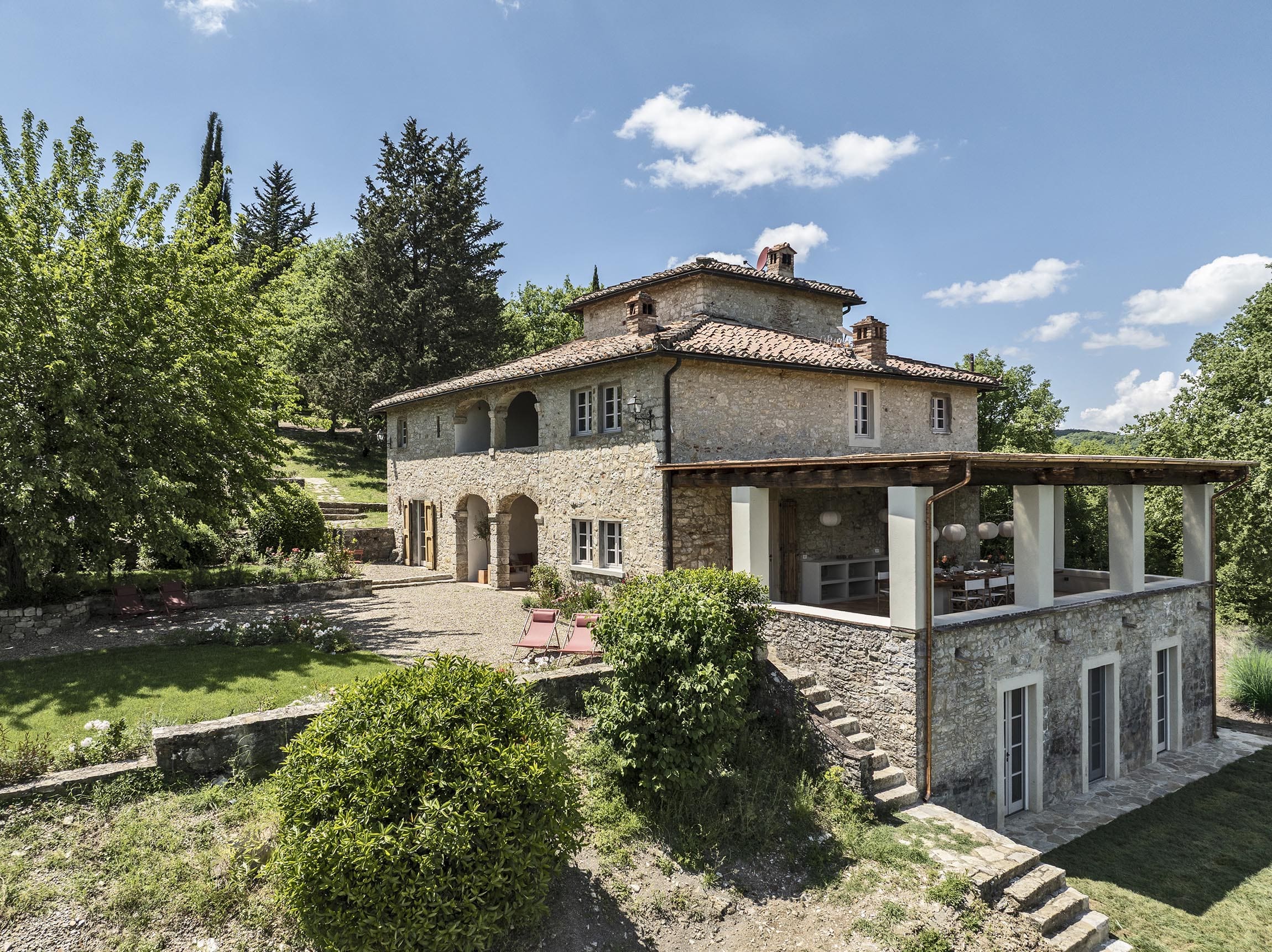 Villa Alba Montefioralle Chianti: Elegant 5-Bedroom Luxury Villa with Pool, Chianti, Tuscany