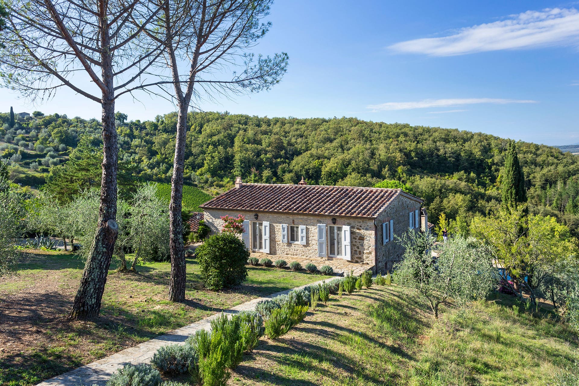 Villa Collina Rietine: Luxury 4-Bedroom Villa with Private Pool and Air Conditioning, Chianti