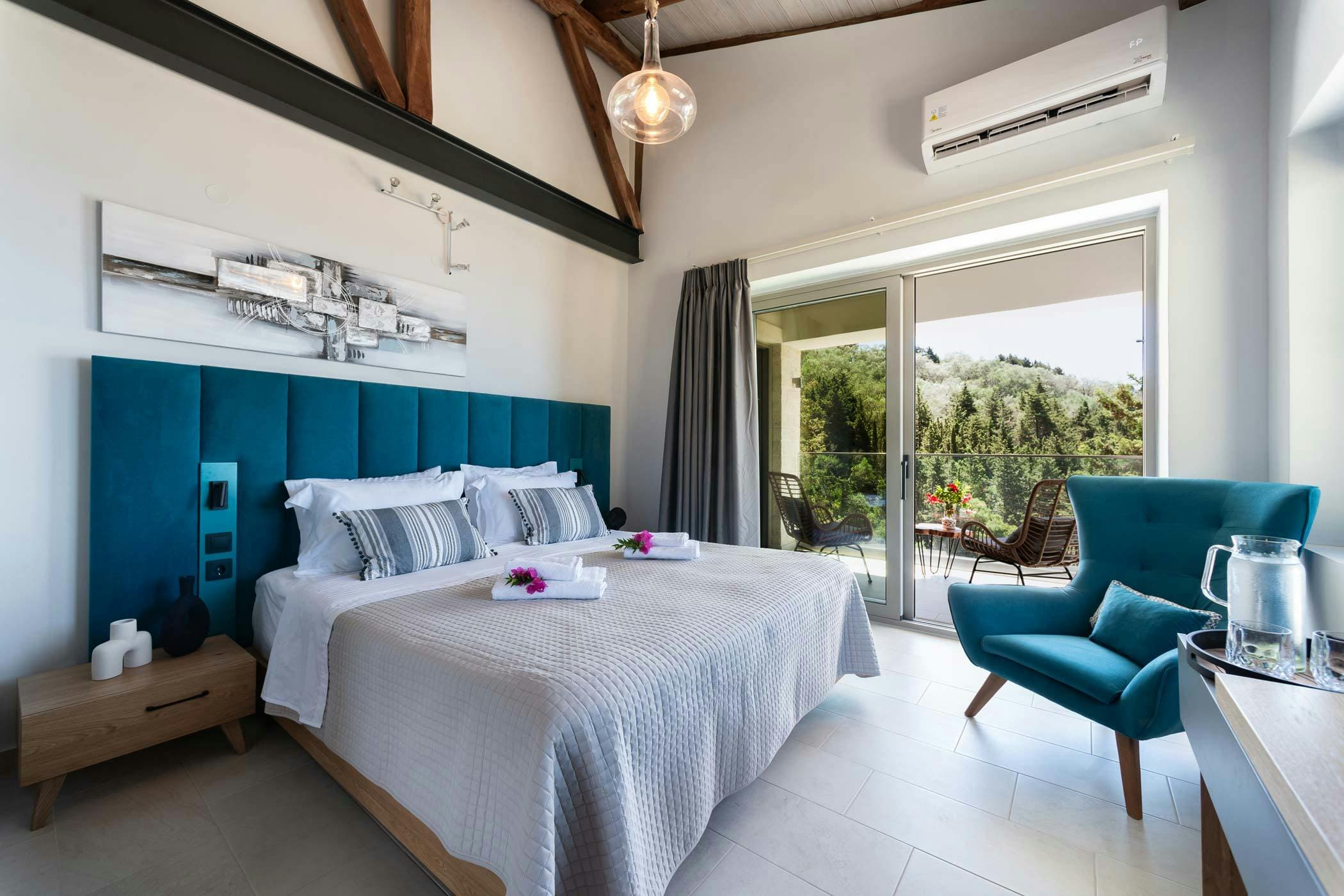 Villa Elia Paxi: Luxury 3-Bedroom Villa with Seaview and Pool, Paxi