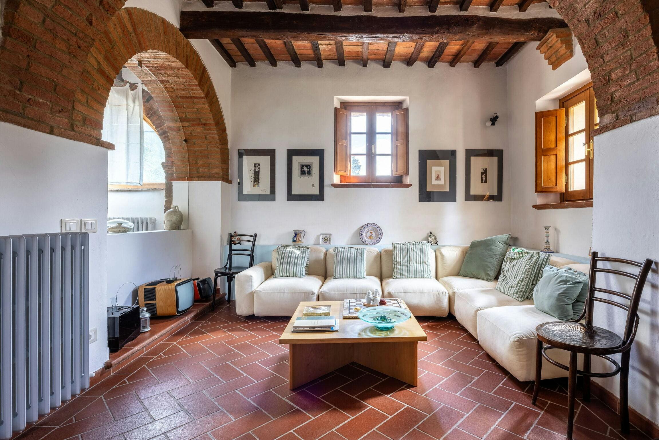 Villa Fossa Montepulciano: Luxury 3-Bedroom Villa with Air-Con and Garden, Montepulciano