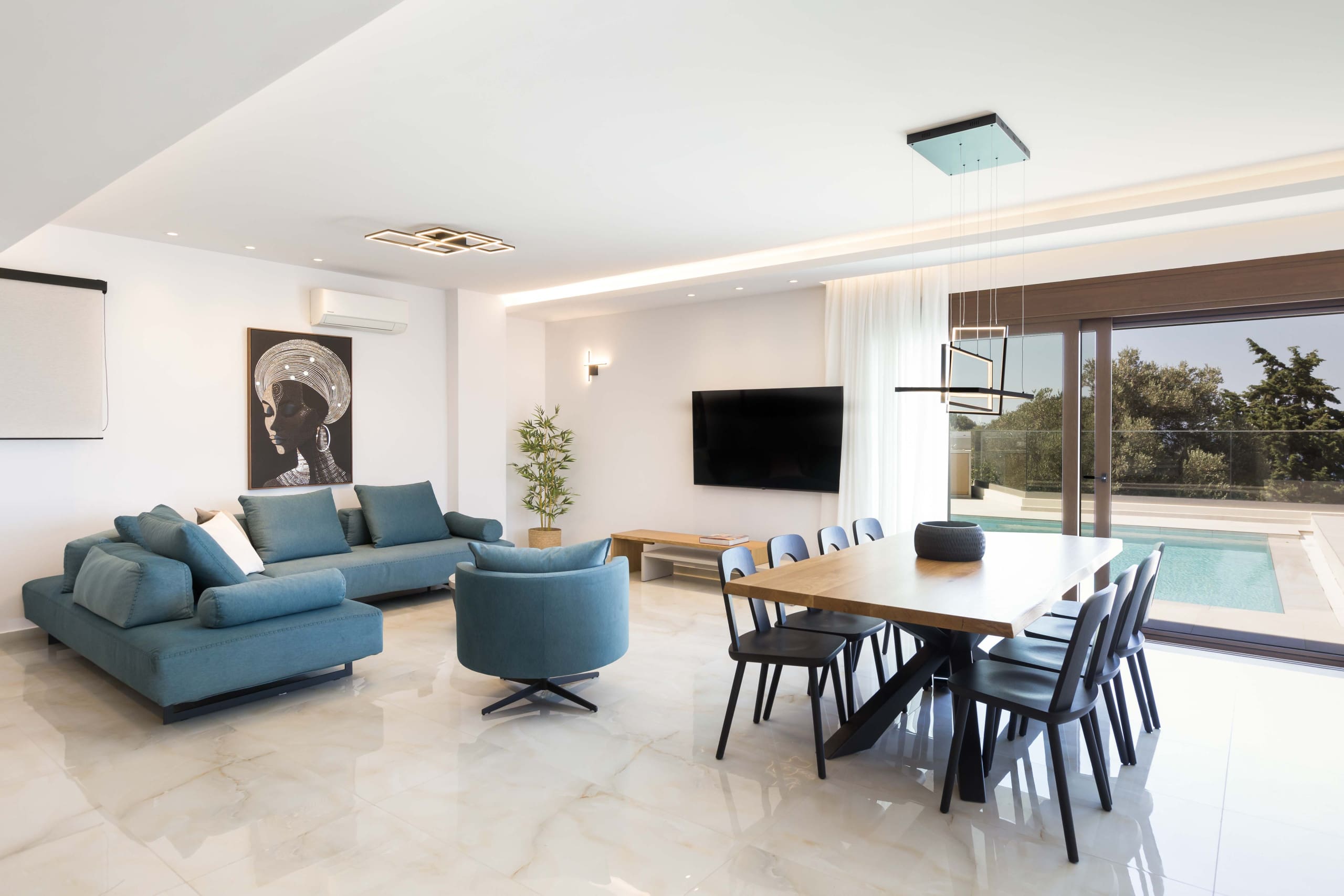 Villa Gonia Rethymnon: Luxury 4-Bedroom Villa with Private Pool and Sea Views, Rethymnon